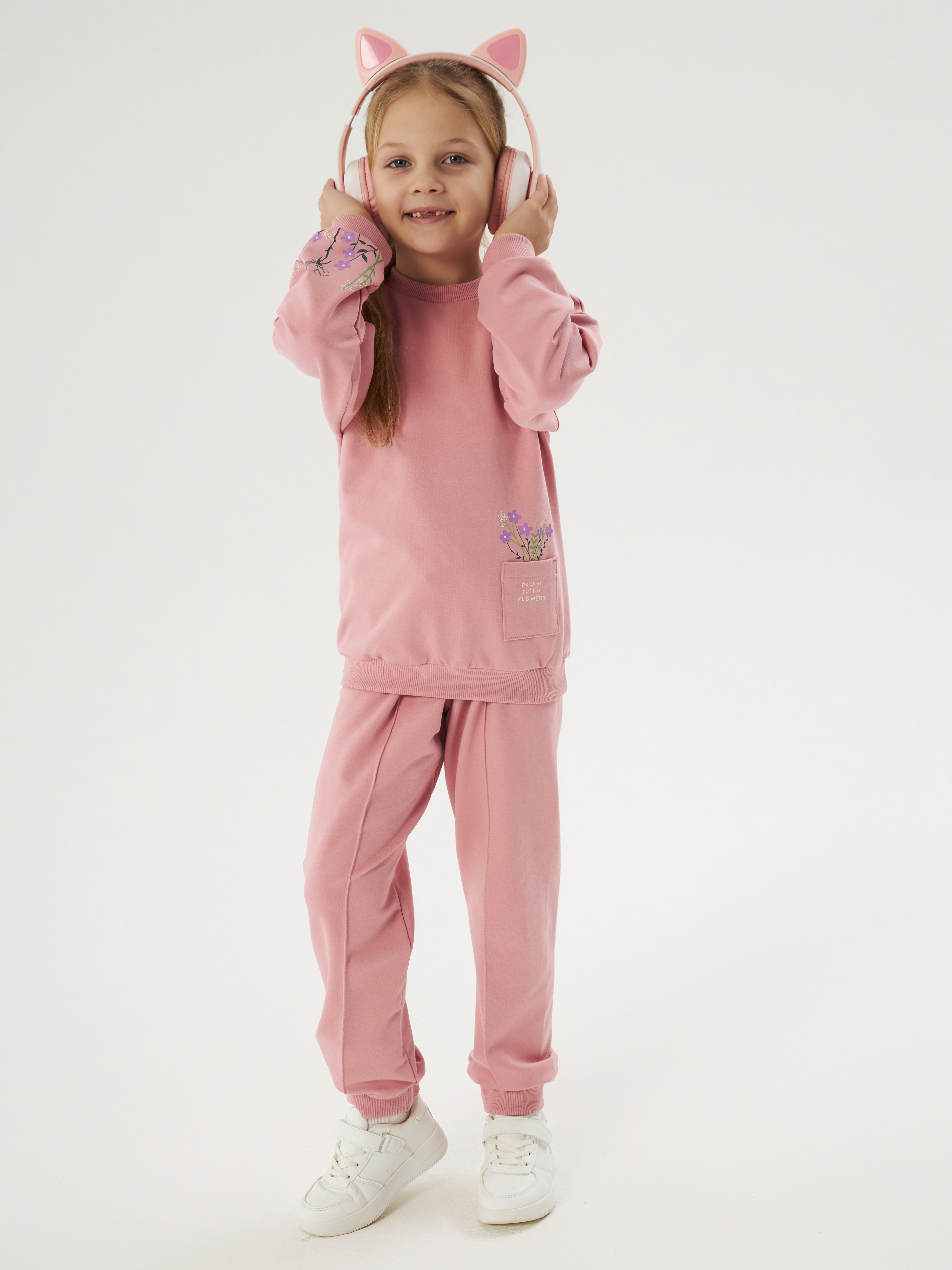 Костюм Осьминожка 418-428п/пудра - фото 3