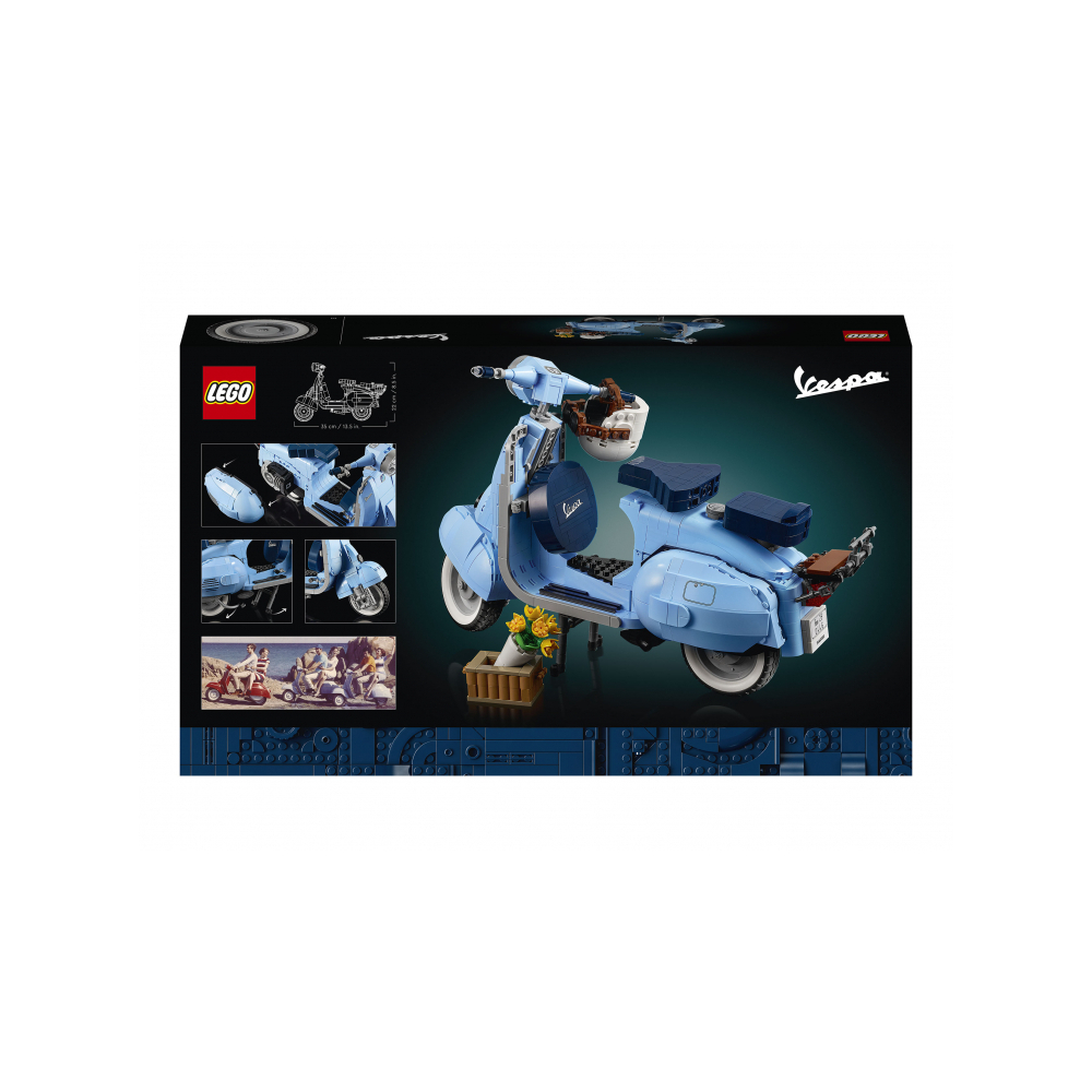Конструктор LEGO Icons Мотороллер Vespa 125 10298 4514 дет. - фото 4