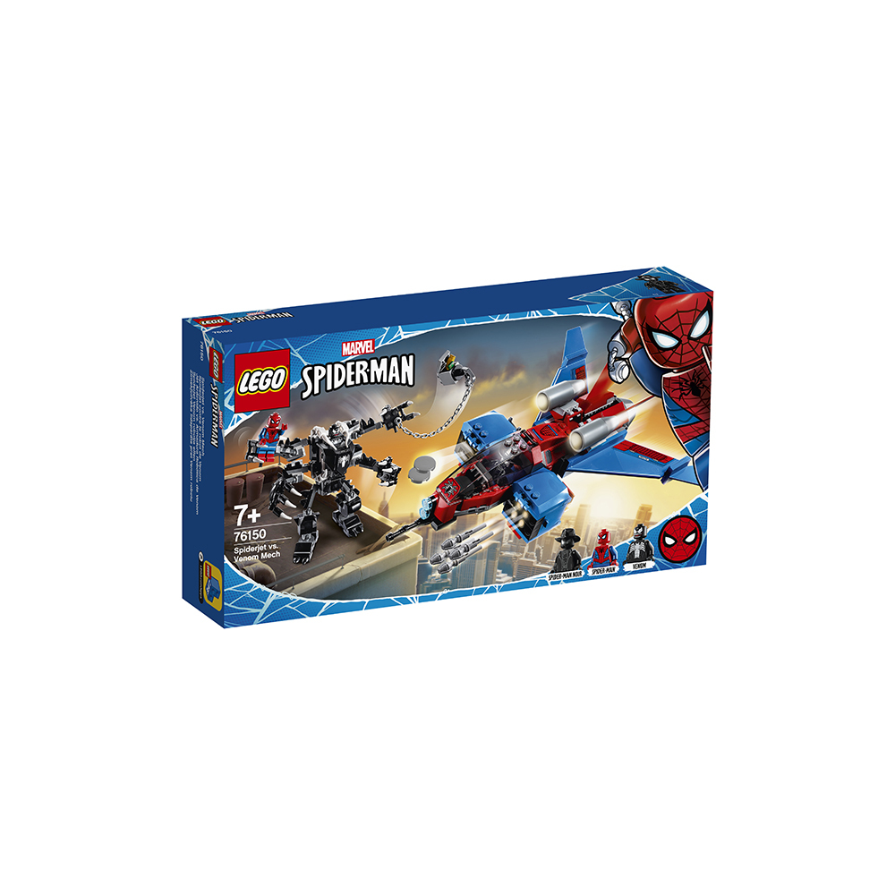Конструктор LEGO Marvel Super Heroes Паучок vs Робота Венома 76150 371 дет. - фото 2