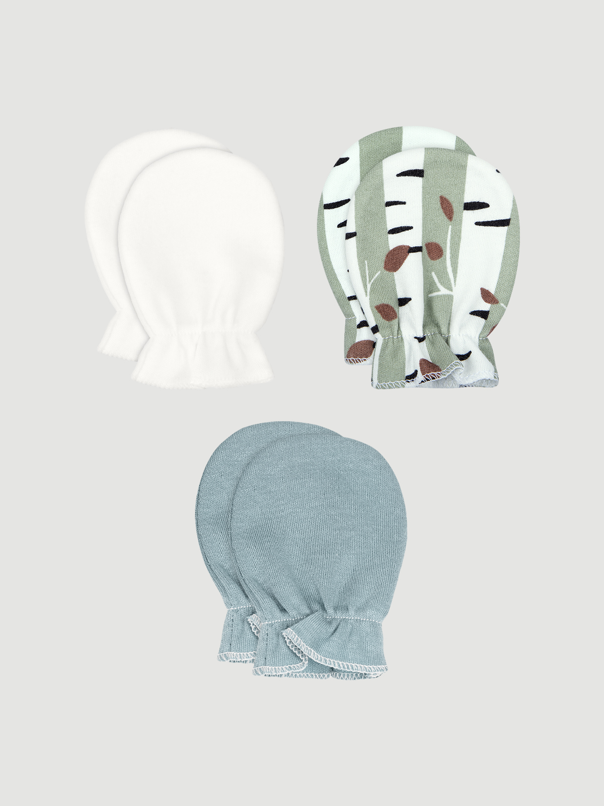 Антицарапки 3 пары Mjolk 331658 - фото 1