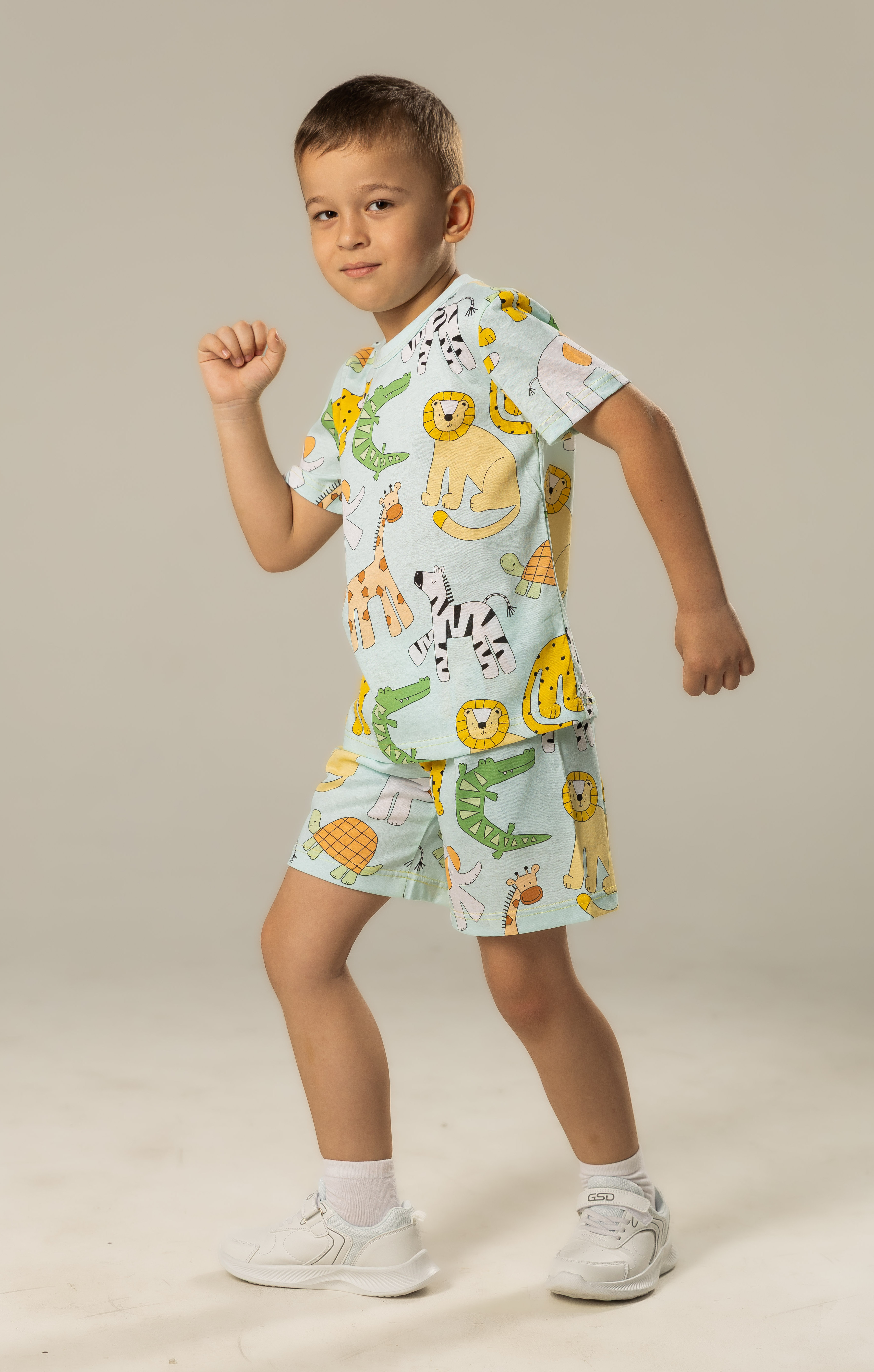 Футболка и шорты ОПТОВИЧКОФФ ФШ7027 - фото 2