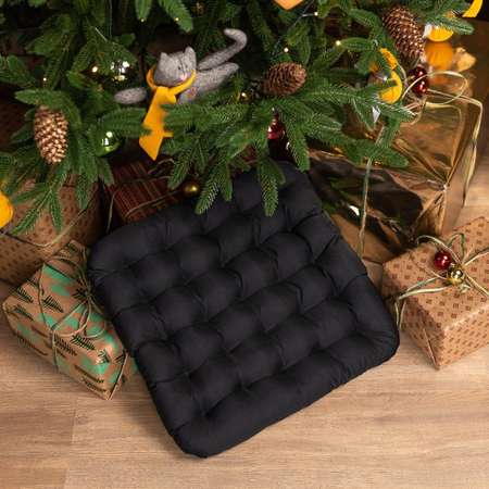 Подушка BIO-TEXTILES на сиденье черная