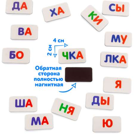 Игра развивающая Дрофа-Медиа Магнит в коробке. Читаем по слогам 4302