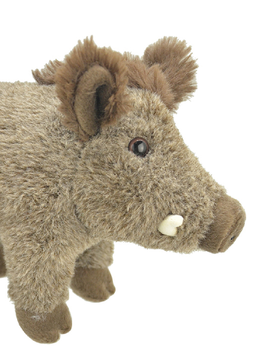 Мягкая игрушка All About Nature свинка Дикий кабан - фото 3