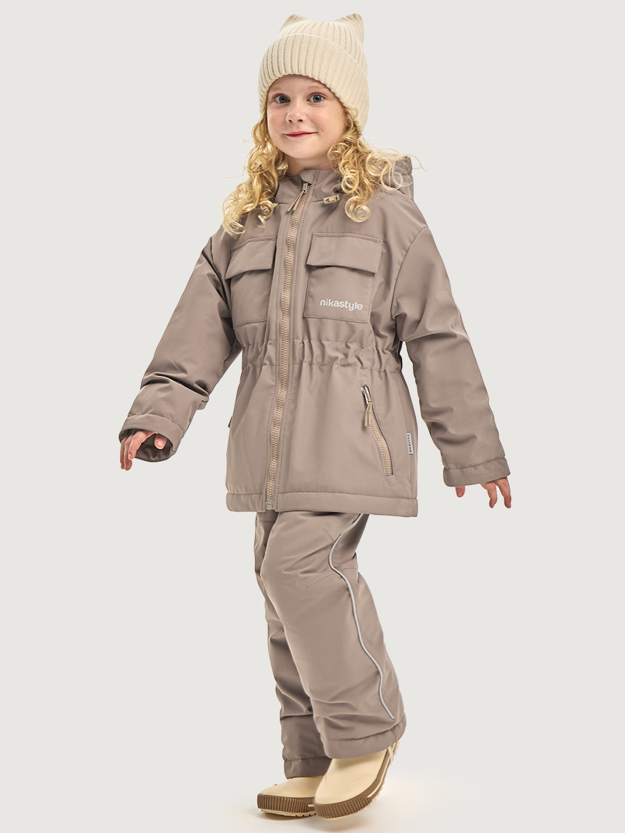 Костюм NIKASTYLE 7м4826 латте - фото 3