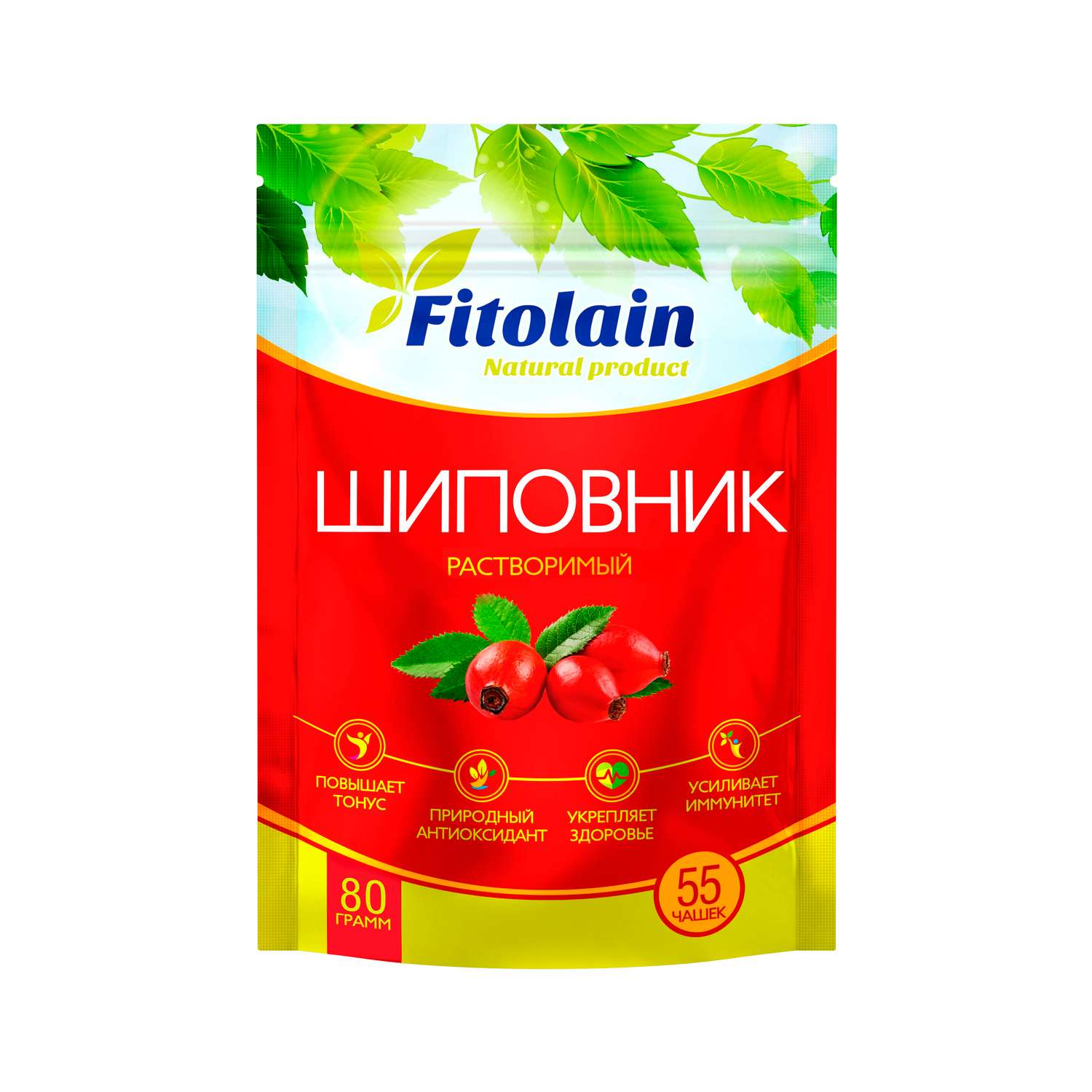 Шиповник FITOLAIN порошок 80г - фото 1