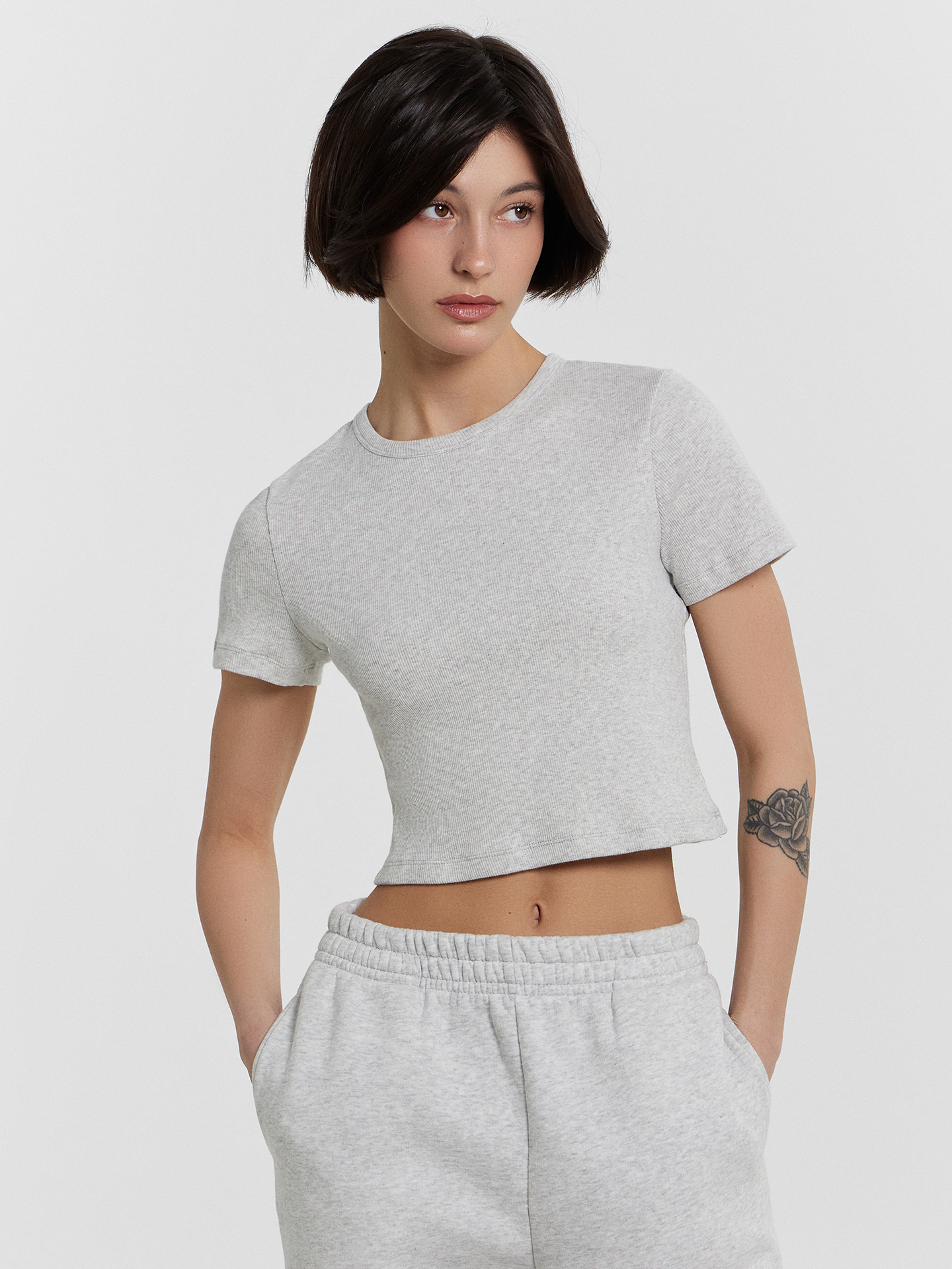 Футболка Mark Formelle (Марк Формэль) 112762/серый меланж 4306-А - фото 2