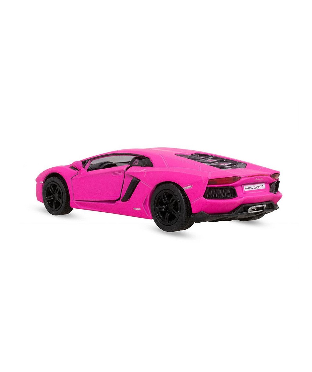 Автомобиль KINSMART Lamborghini Aventador LP 700-4 розовая 1:38 КТ5355/2 - фото 2