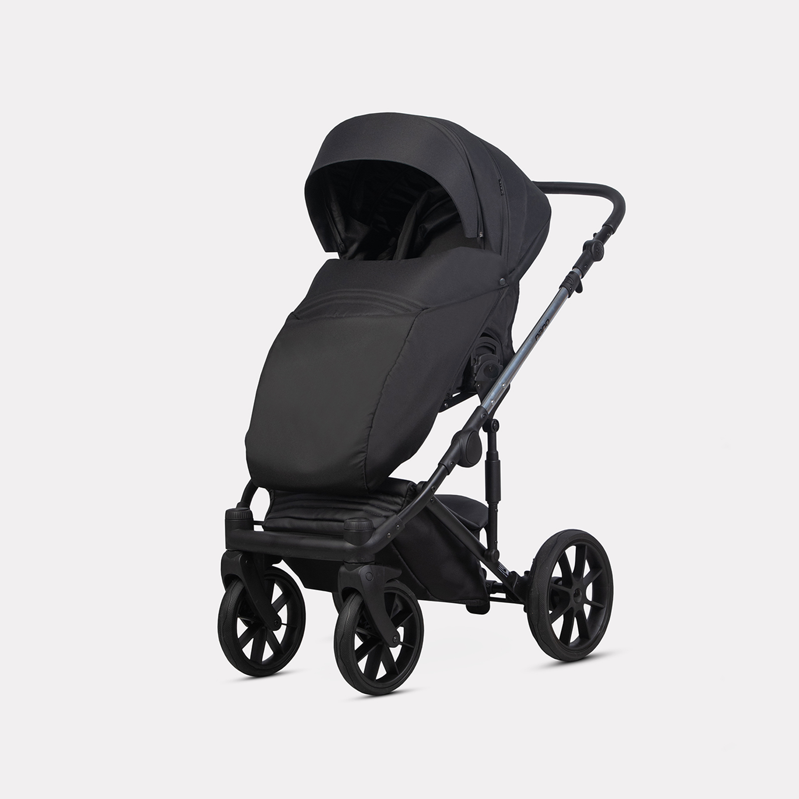 Коляска 2в1 Riko Nano Thermo черный - фото 4