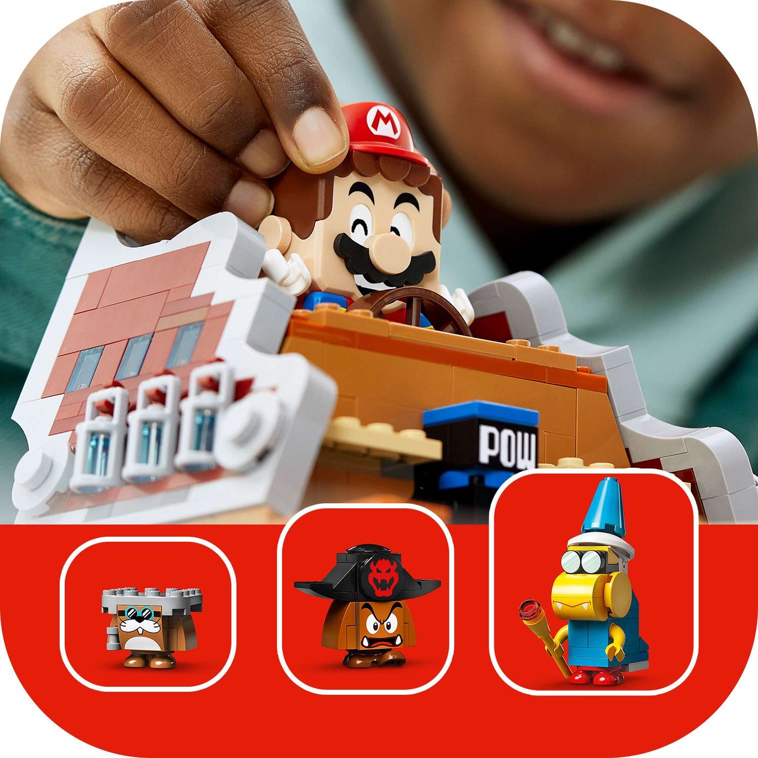 Конструктор LEGO Super Mario Летучий корабль Боузера - фото 11