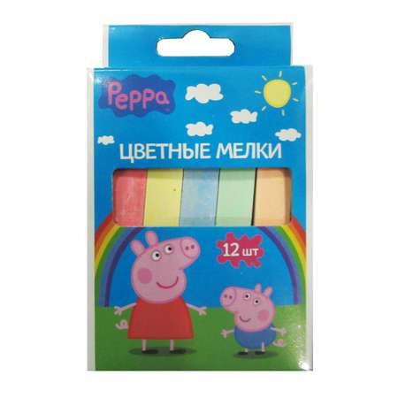 Мел сухой Intertoy 12 шт.