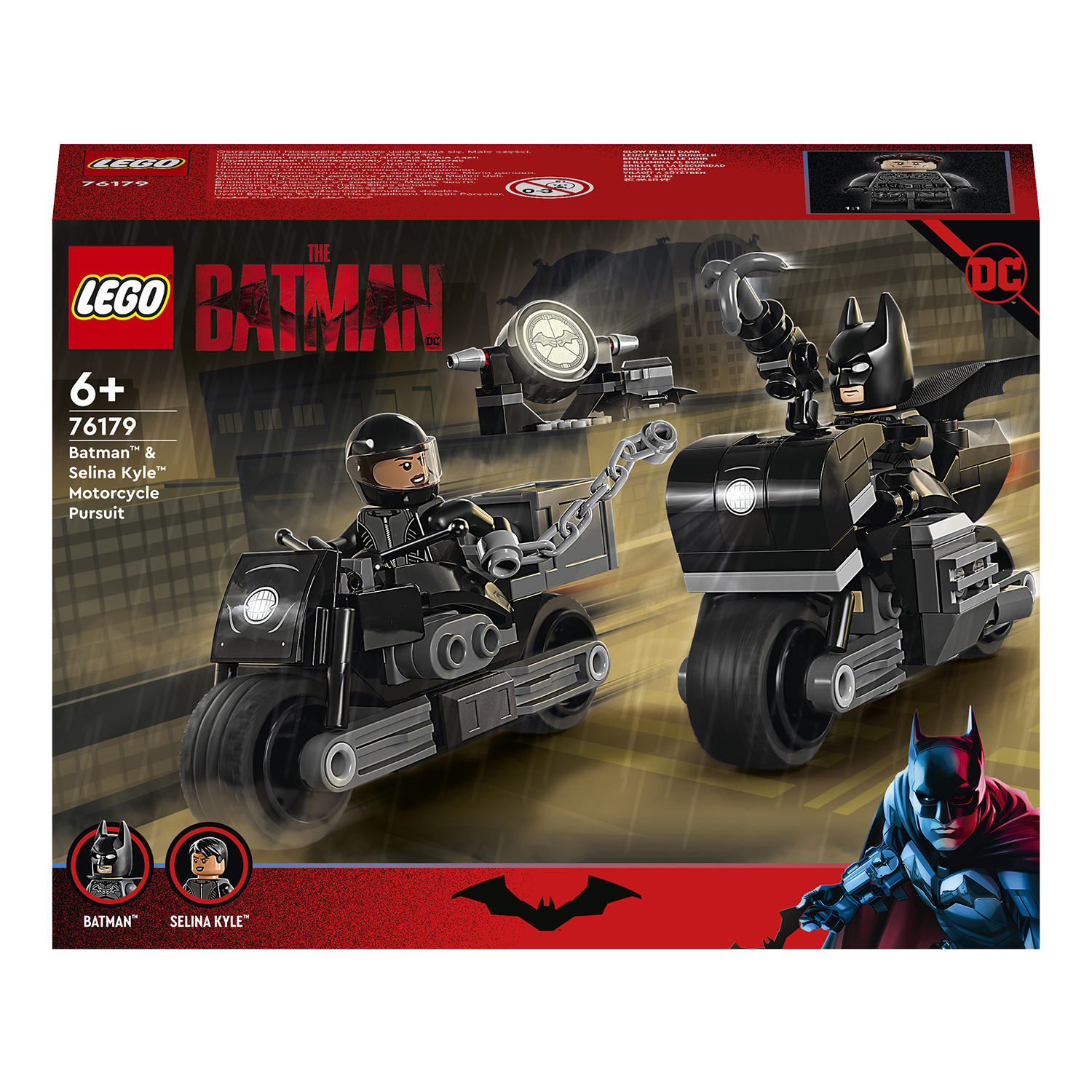 Конструктор LEGO Marvel Super Heroes Бэтмен и Селина Кайл 149 дет. - фото 2