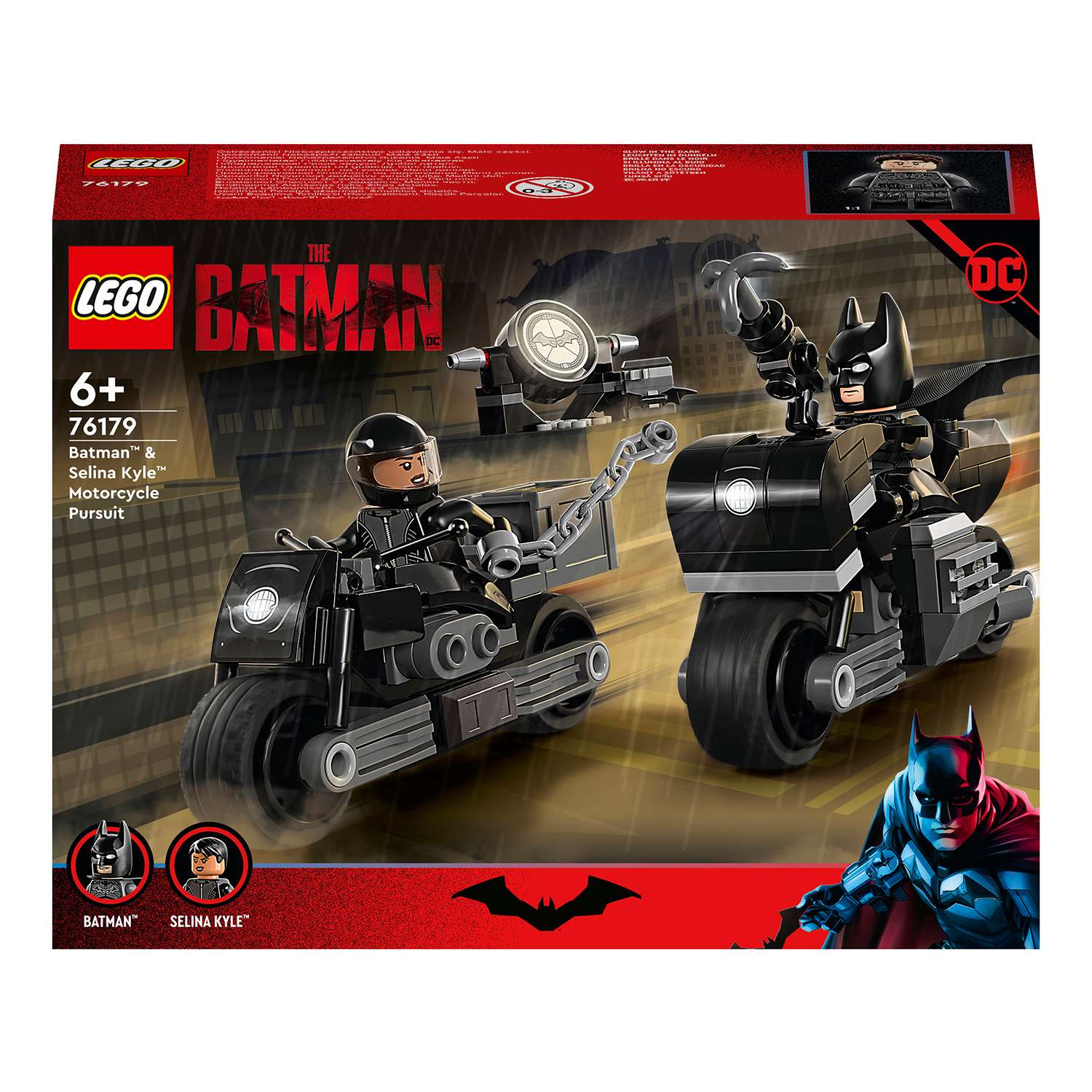 Конструктор LEGO Marvel Super Heroes Бэтмен и Селина Кайл блочный - фото 2