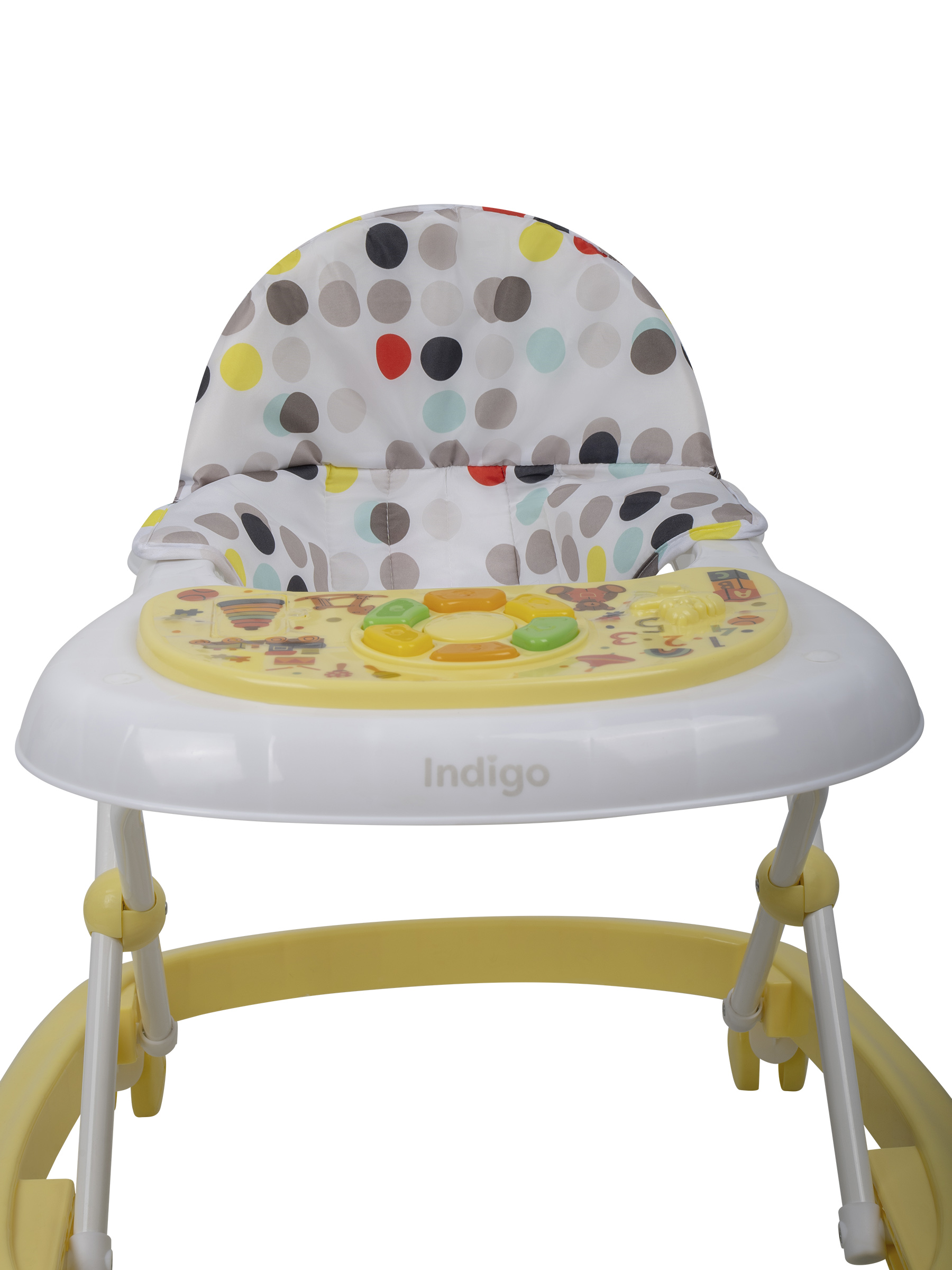 Ходунки Indigo Bubble желтый - фото 14