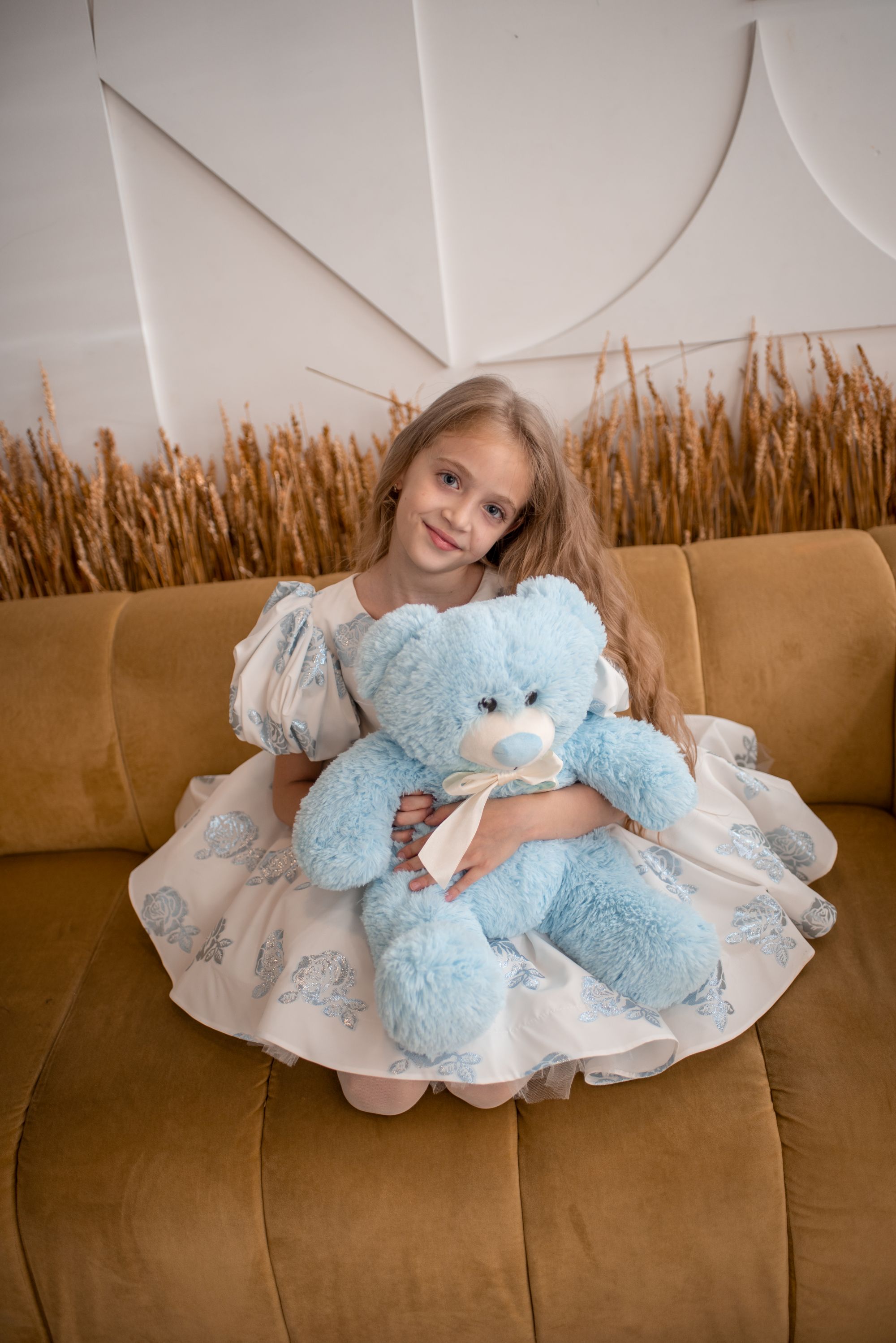 Мягкая игрушка Tallula Мишка Баффи 38 см голубой - фото 6