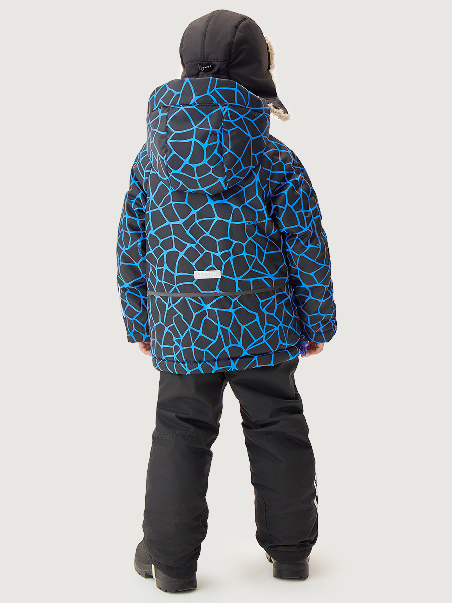 Костюм NIKASTYLE 7з2725 электрик/черный - фото 3