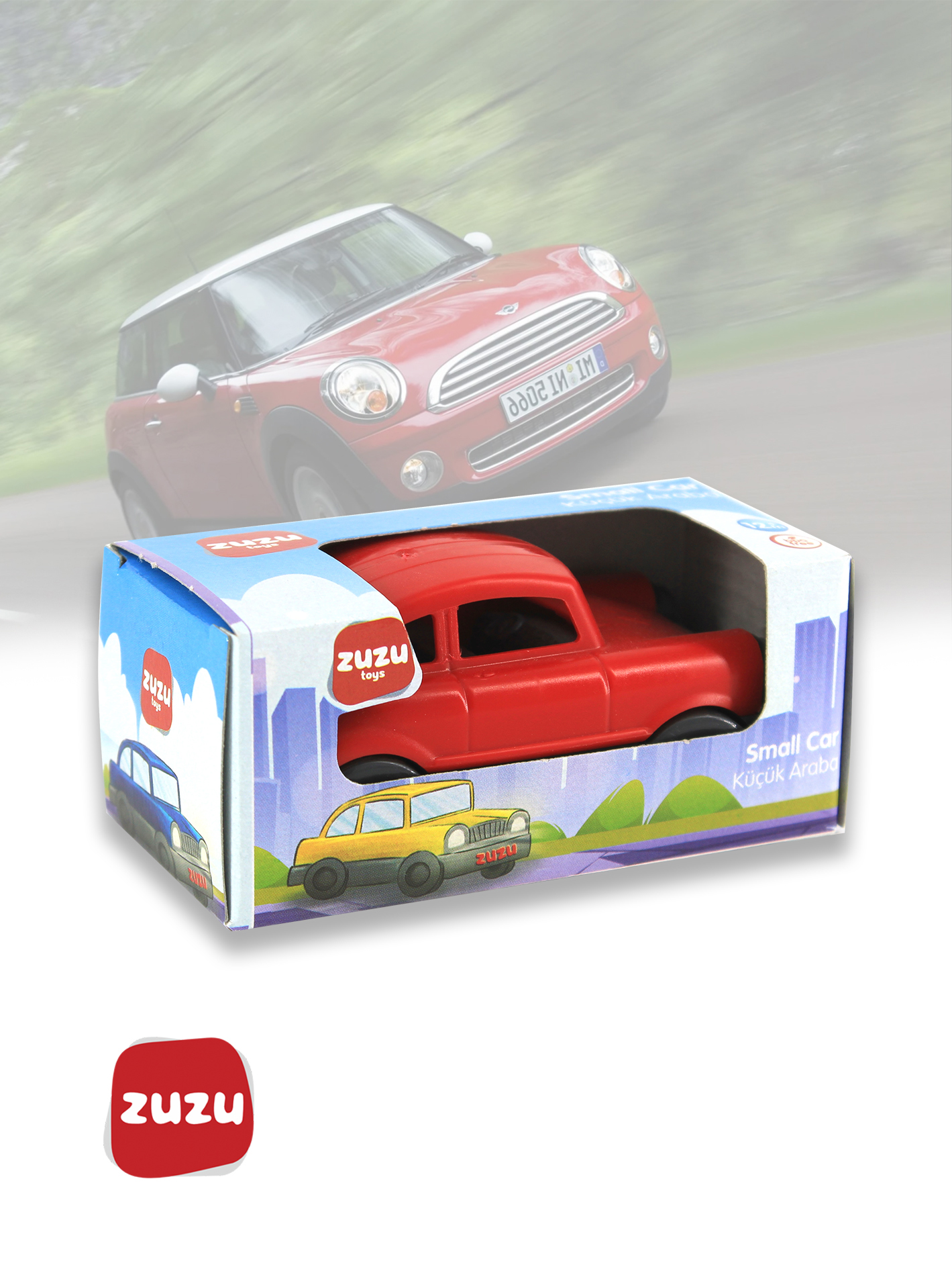 Автомобиль ZUZUTOYS Мой первый автомобиль 4009 - фото 1