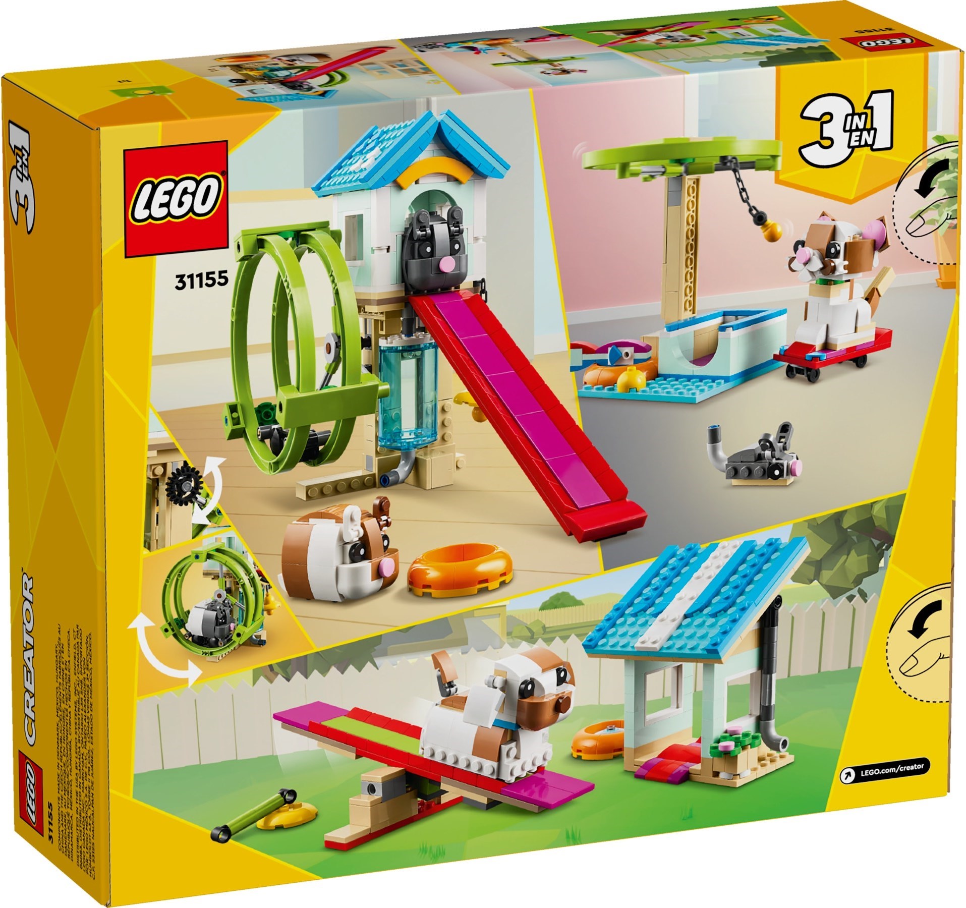 Конструктор LEGO Creator Колесо Хомяка 416 дет. - фото 7