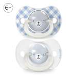 Пустышка Suavinex силикон ортодонтическая от 6 мес. 1 шт.