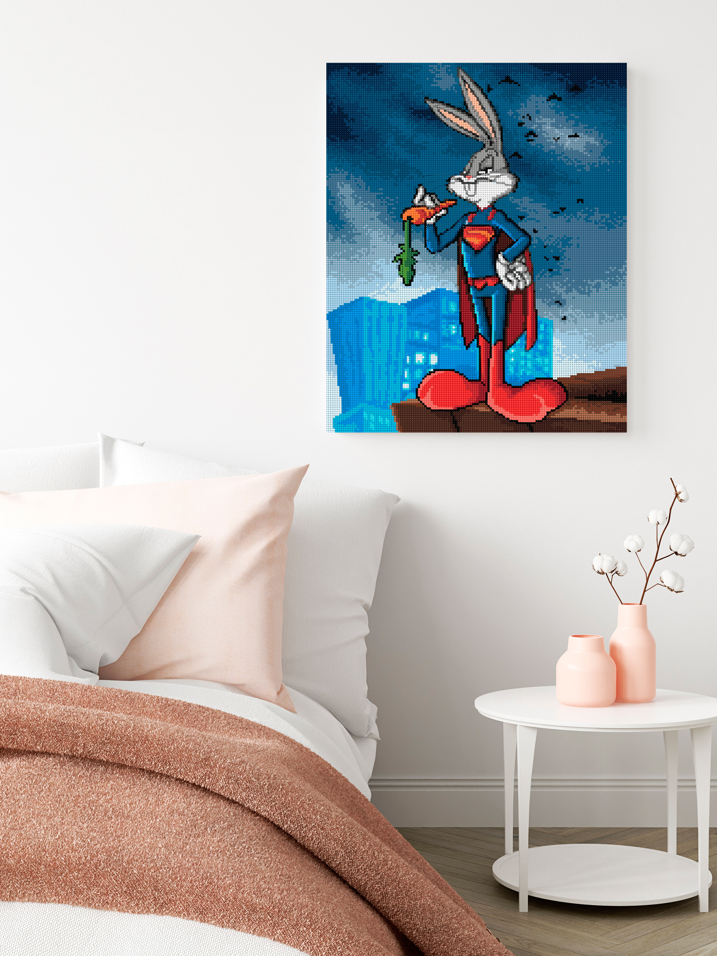 Алмазная мозаика Art sensation Банни супергерой в ассортименте - фото 3