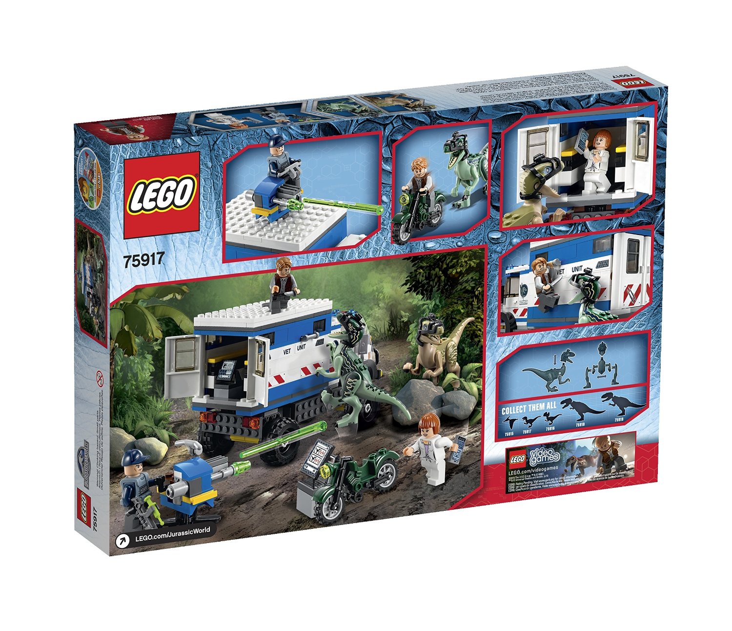 Конструктор LEGO Jurassic World 75917 324 дет. - фото 6
