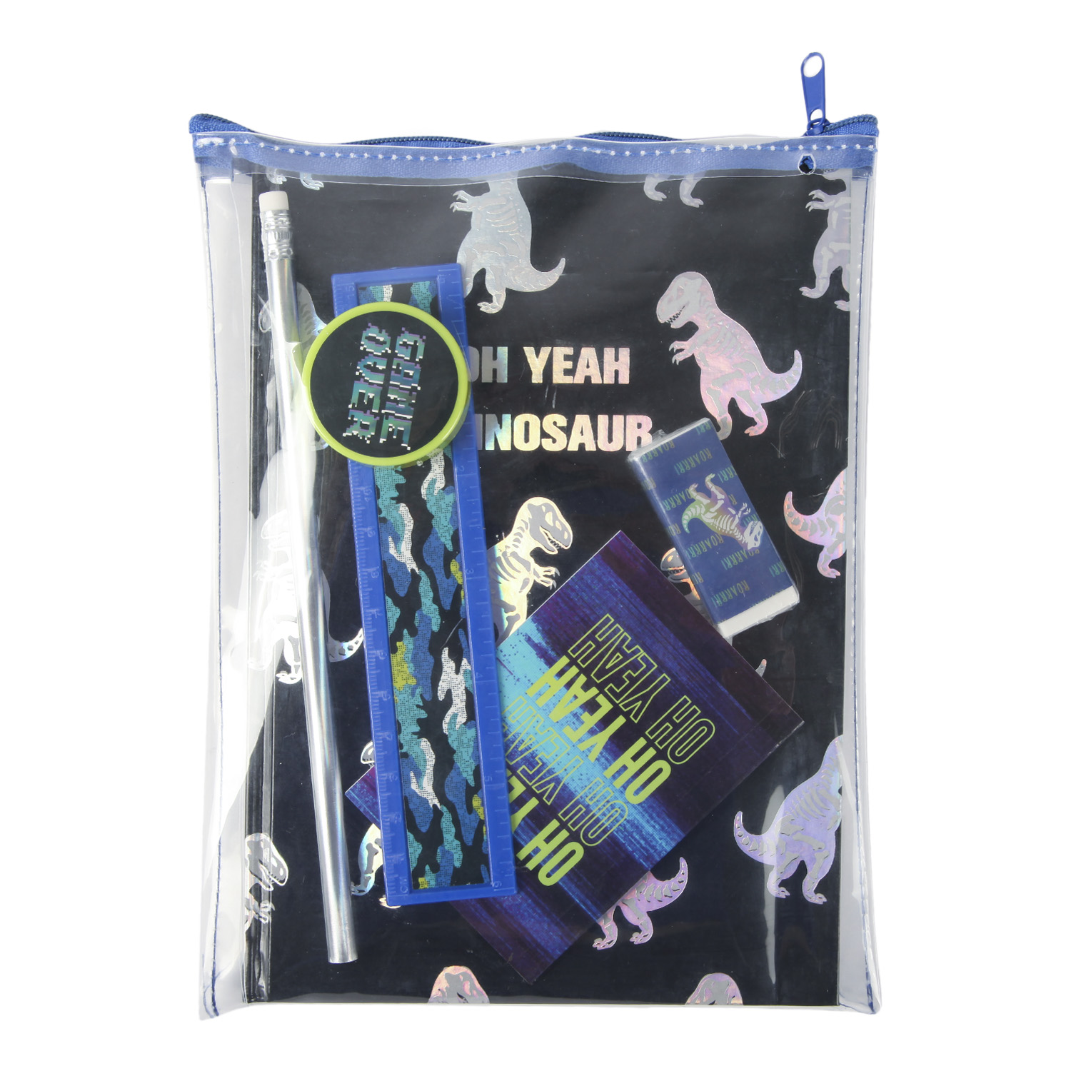 Набор канцелярский Erhaft Dino 7 предм. - фото 2