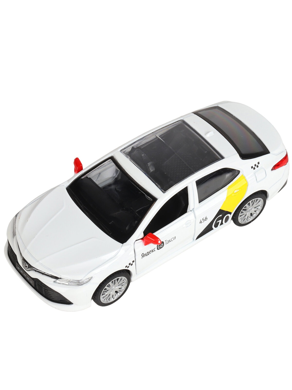 Автомобиль Яндекс GO Toyota Camry Такси 1:43 JB1251484 - фото 17