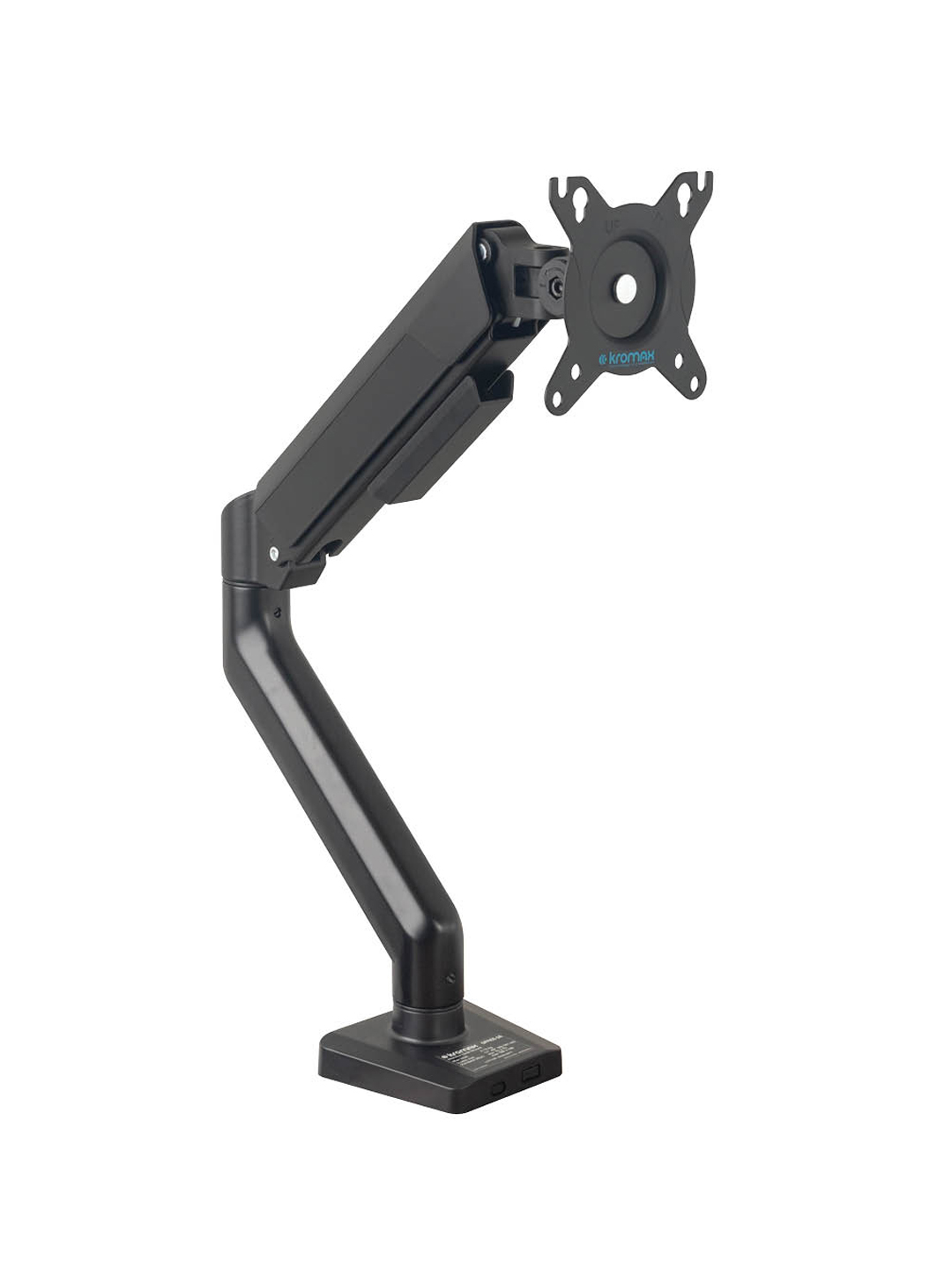 Изображение товара Кронштейн KROMAX Office-16 black настольный для монитора 17-40 до 12 кг Изображение товара Кронштейн KROMAX Office-16 black настольный для монитора 17-40 до 12 кг