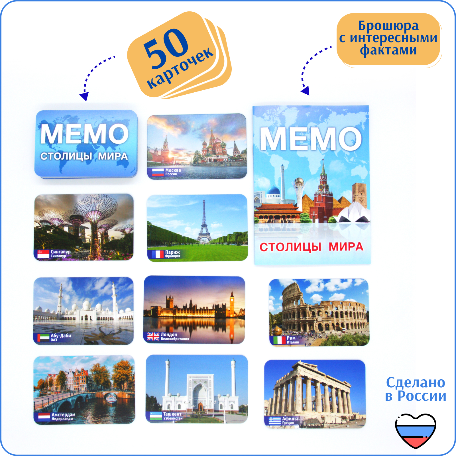 Настольная игра Alex Games Мемо - фото 3