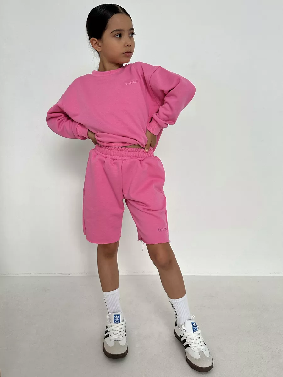 Свитшот ROOMY ESSENCE COMFYsw/pink - фото 14