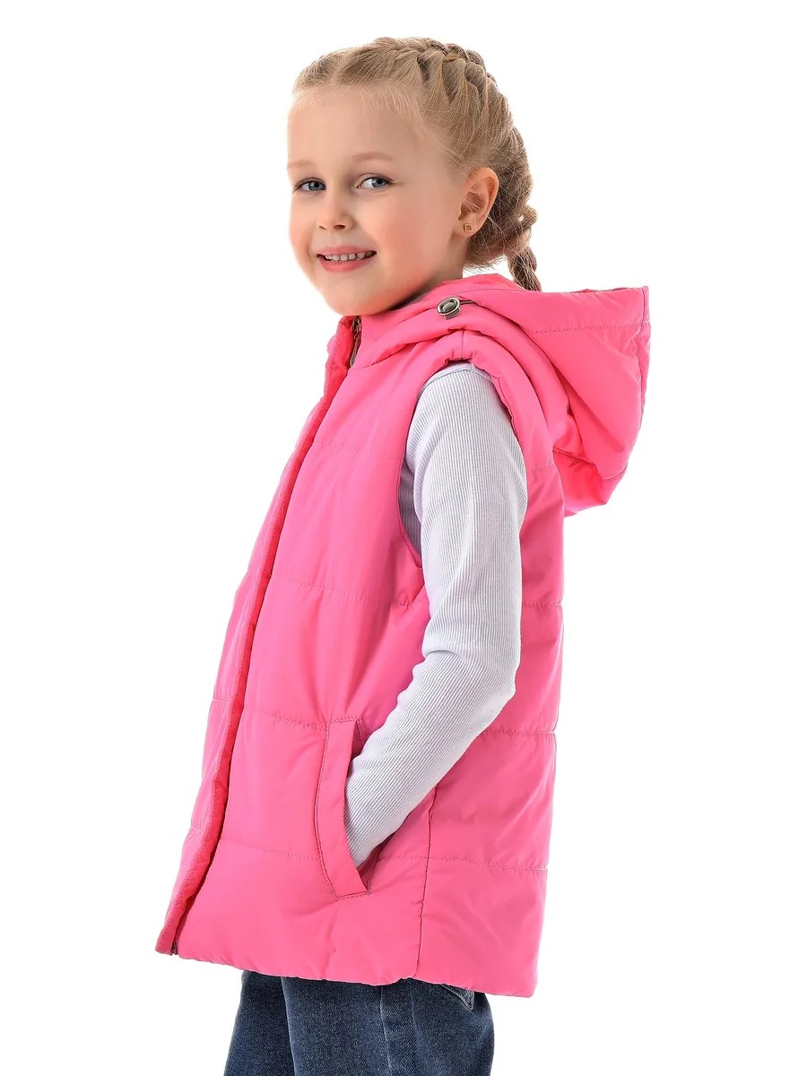 Жилет Rusland 925/розовый - фото 4