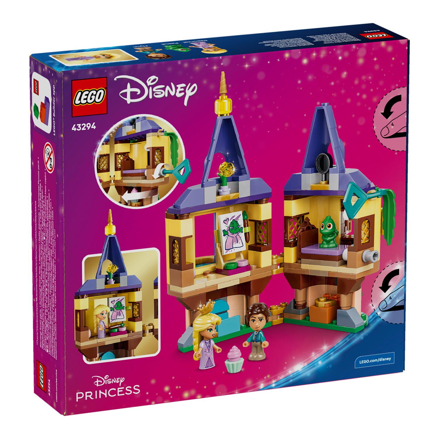 Конструктор LEGO Disney Princess Маленькая башня Рапунцель 171 дет. - фото 3