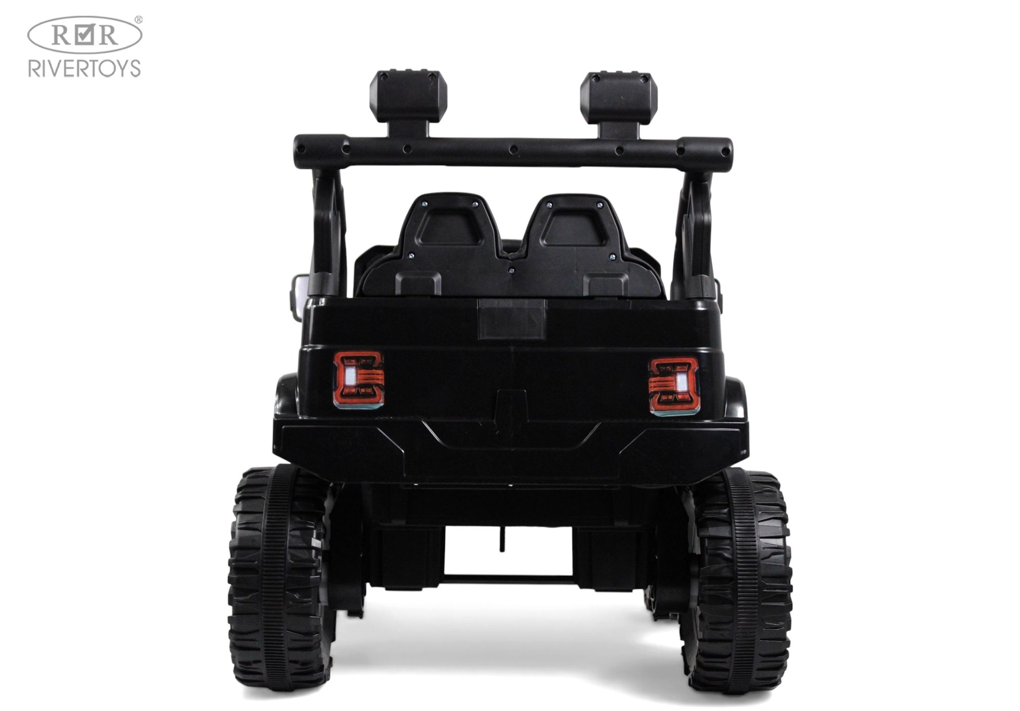 Электромобиль RIVERTOYS М101БХ-BLACK С пультом ДУ - фото 4