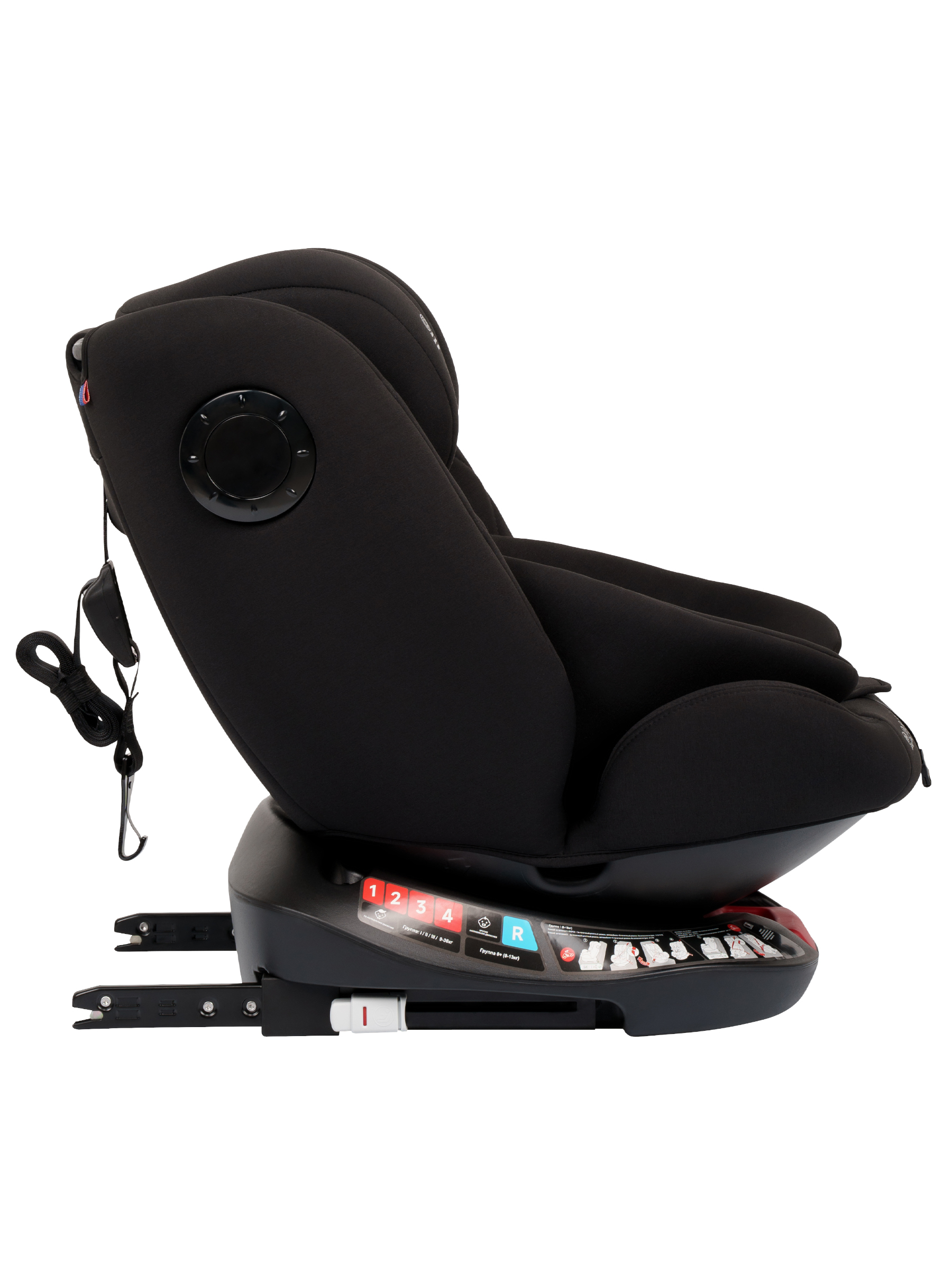 Автокресло JOVOLA Prime Isofix черный Isofix 0+/1/2/3 (0-36 кг) черный - фото 14