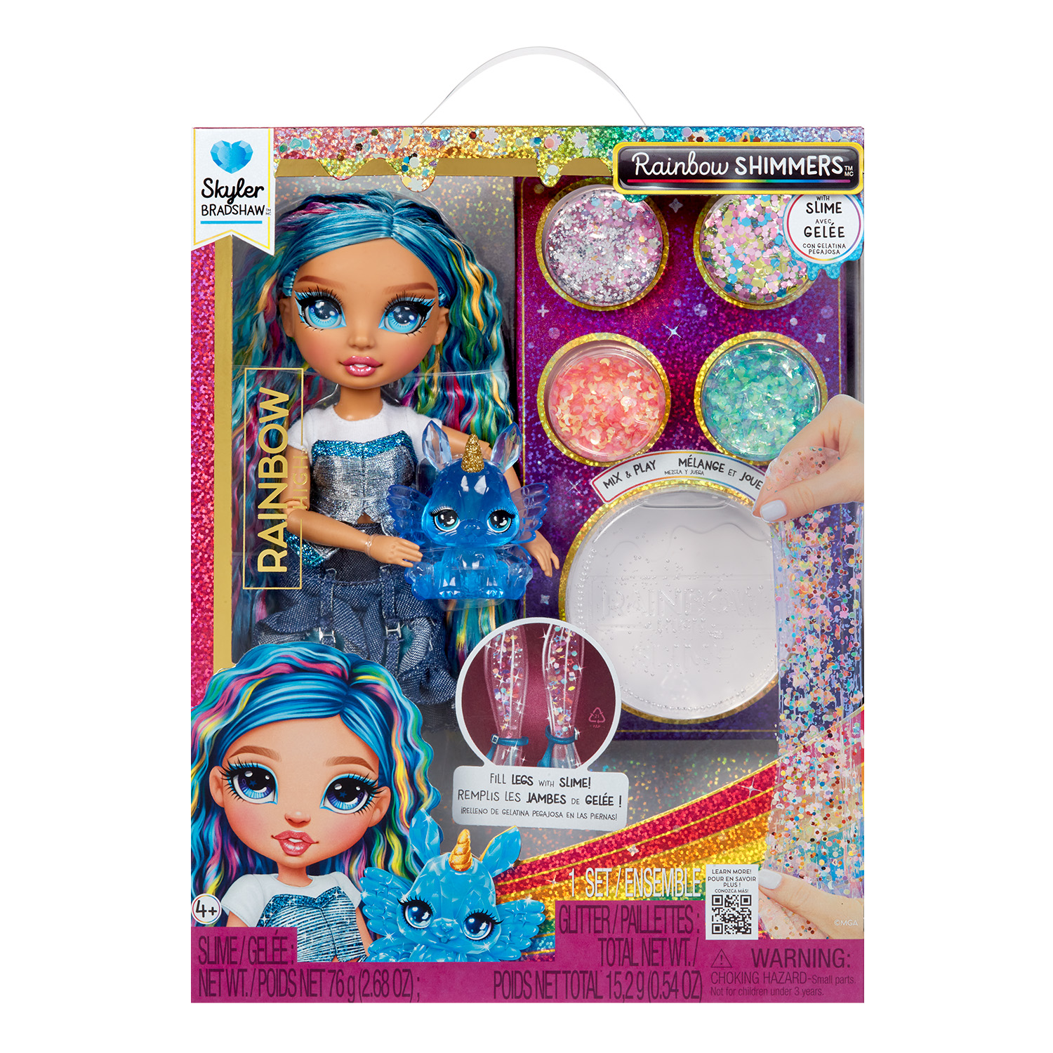 Кукла модельная Rainbow High Скайлер 68382 - фото 1