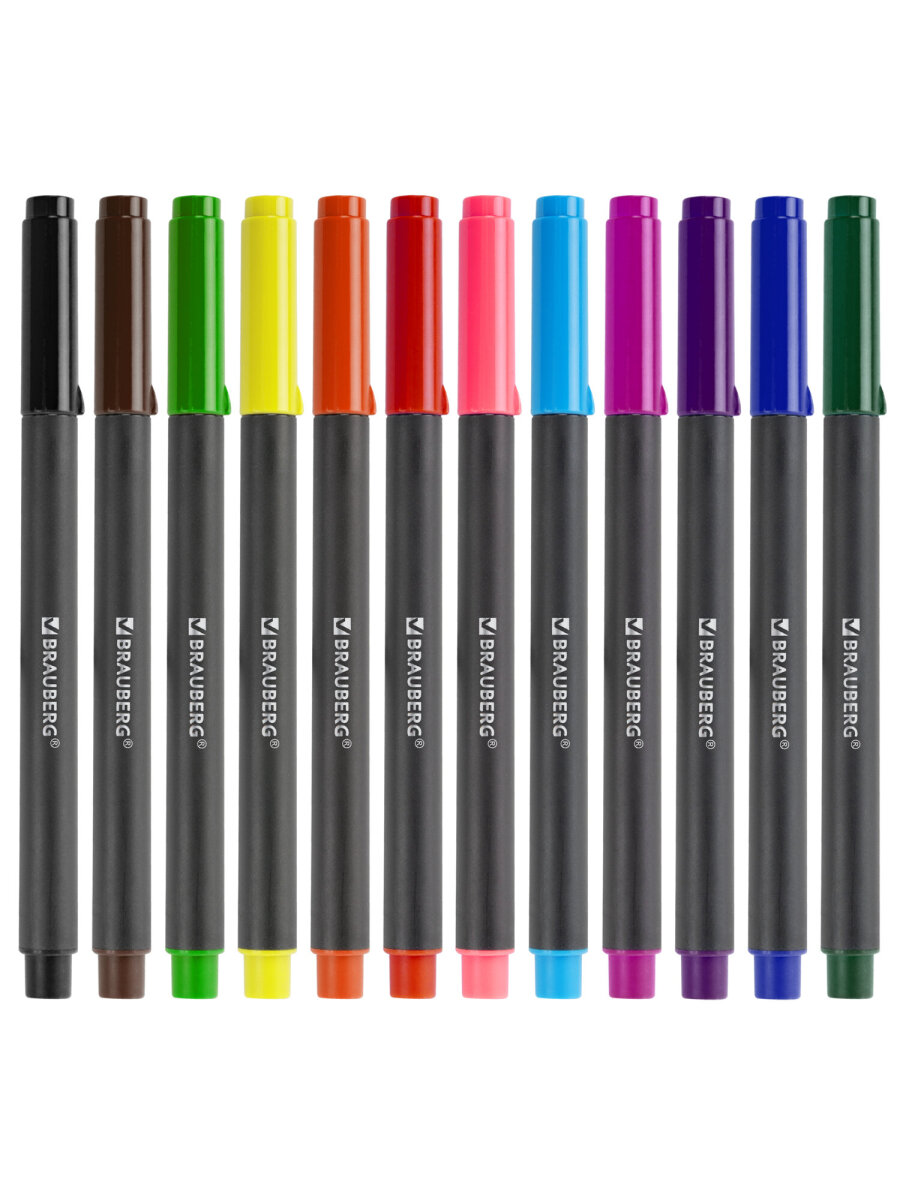 Фломастеры Brauberg 12 цв. - фото 7