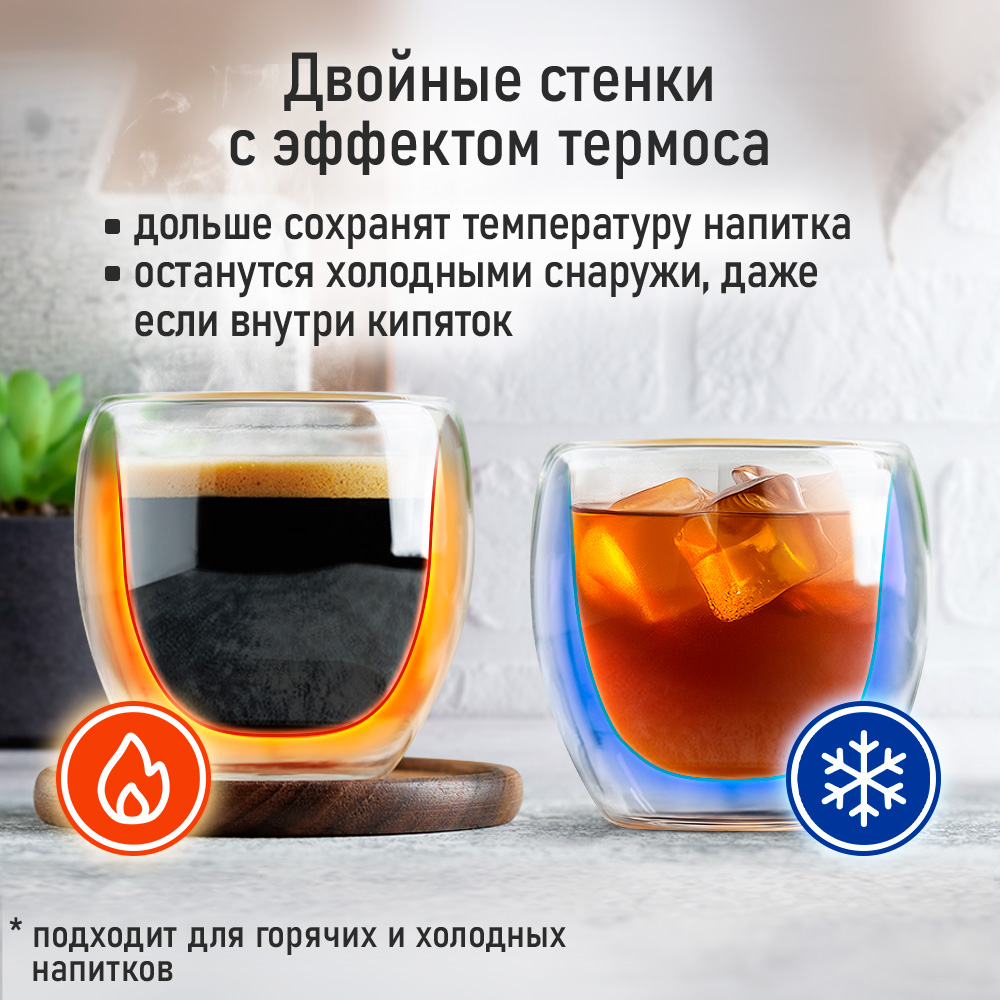 Прозрачные стаканы MARTA MT-GD3905B - фото 7