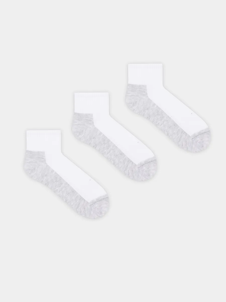 Носки 3 пары Mark Formelle (Марк Формэль) 452A-3080/белый-3/ - фото 6