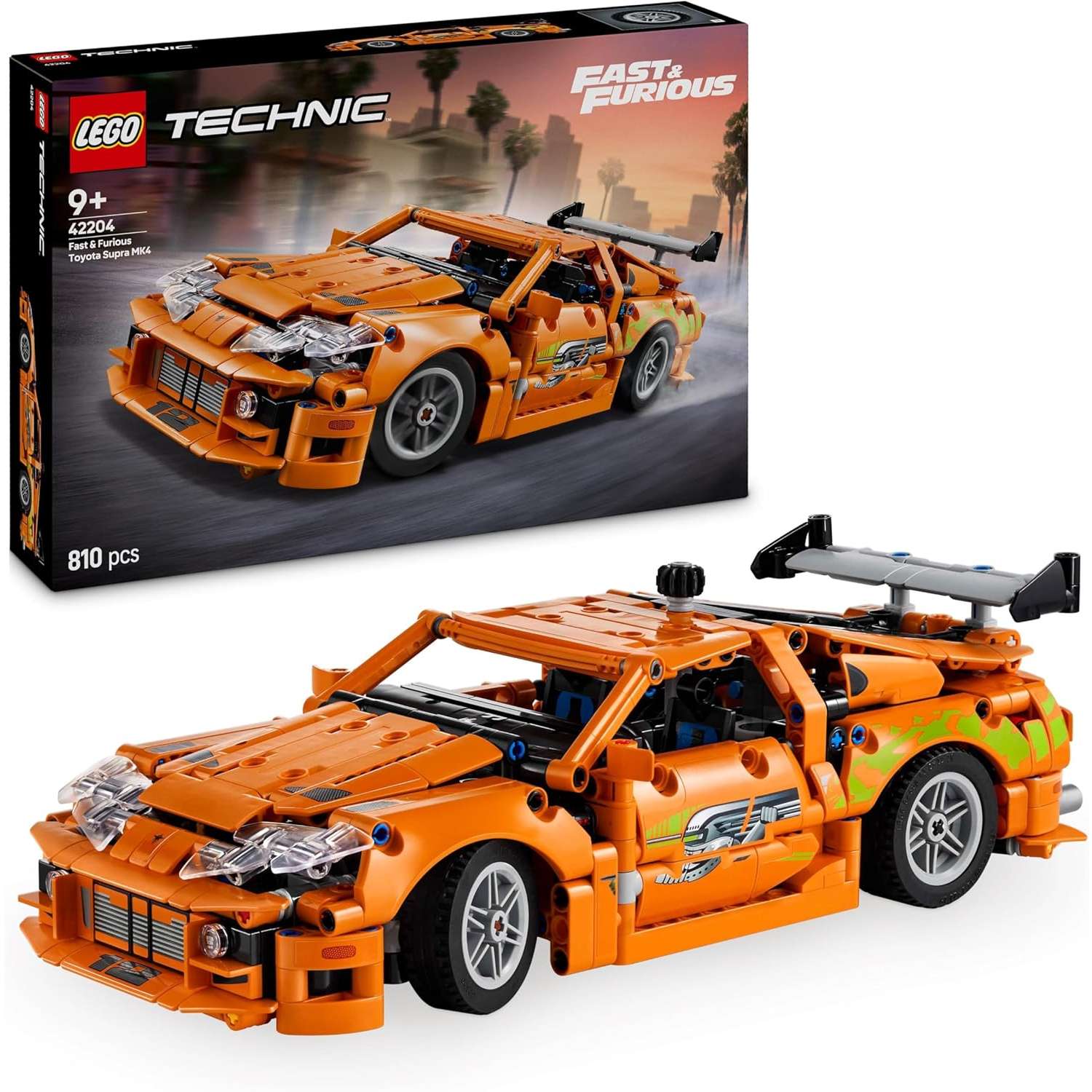 Конструктор LEGO Technic Форсаж Toyota Supra MK4 блочный - фото 1