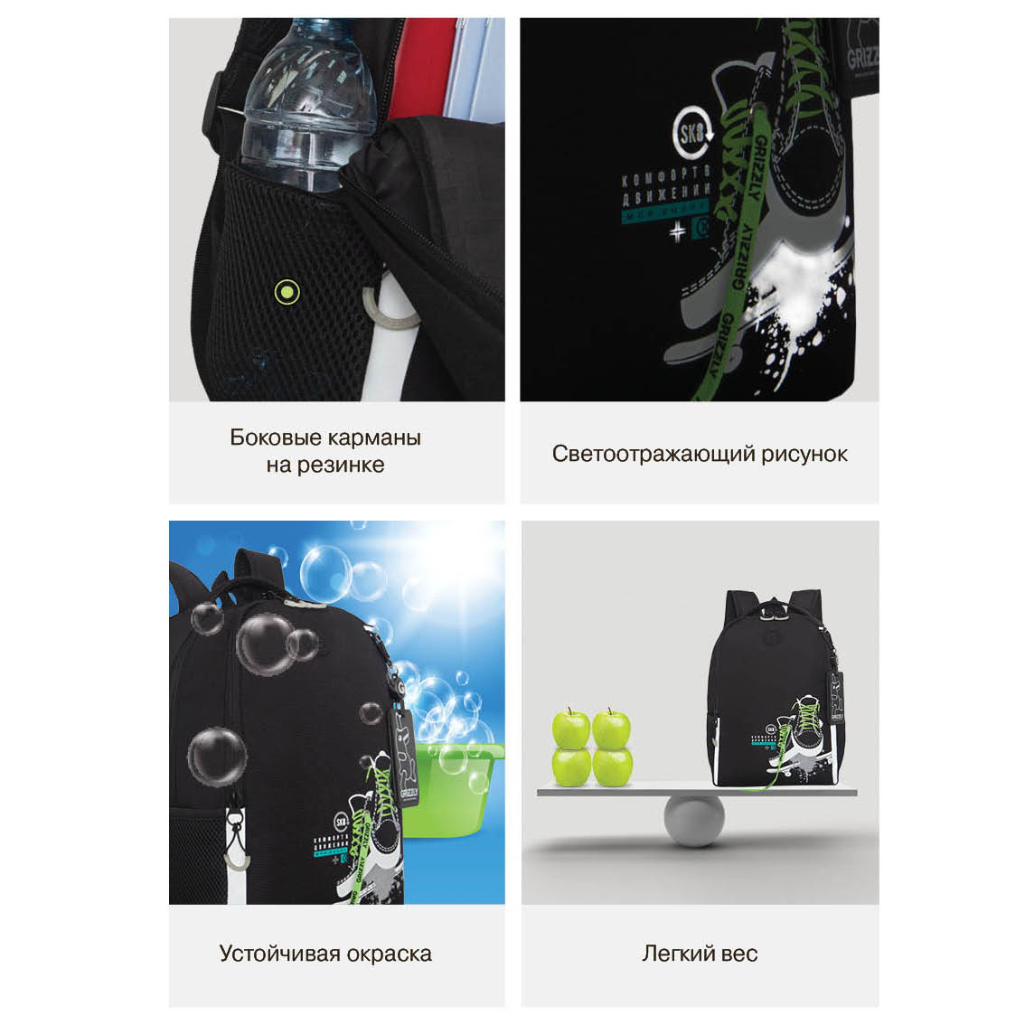 Рюкзак Grizzly для мальчика - фото 14