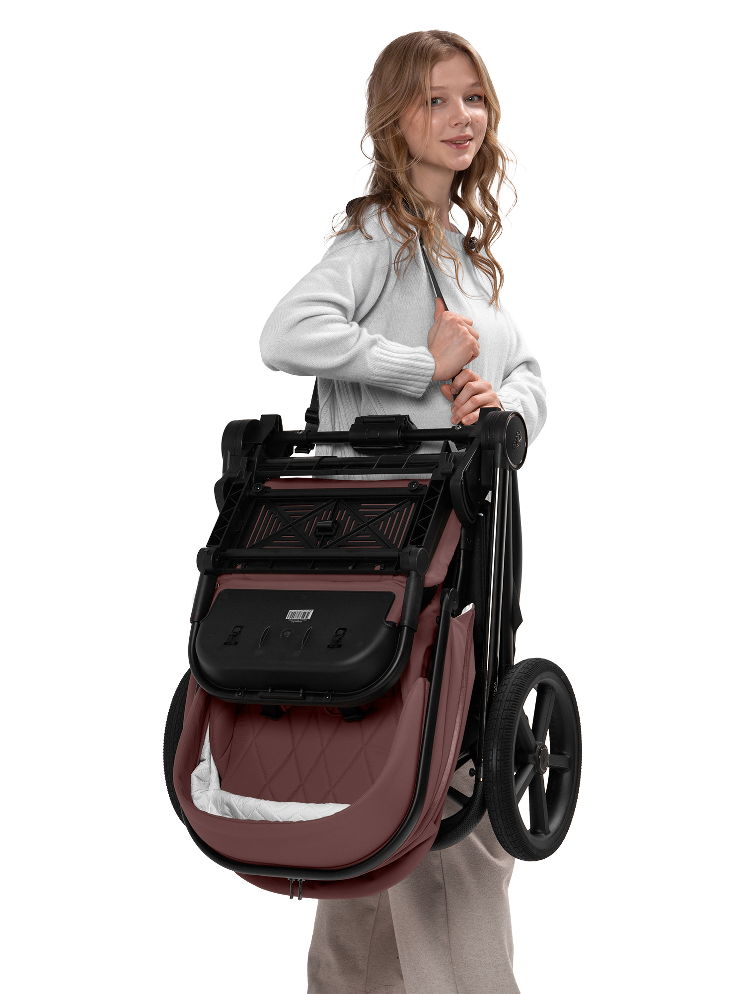 Коляска 3в1 Sweet Baby Elegante Therma Colore коричневый - фото 30