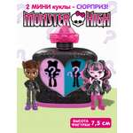 Кукла мини Monster High JCY18 зелья - 2 шт высота 7,5 см
