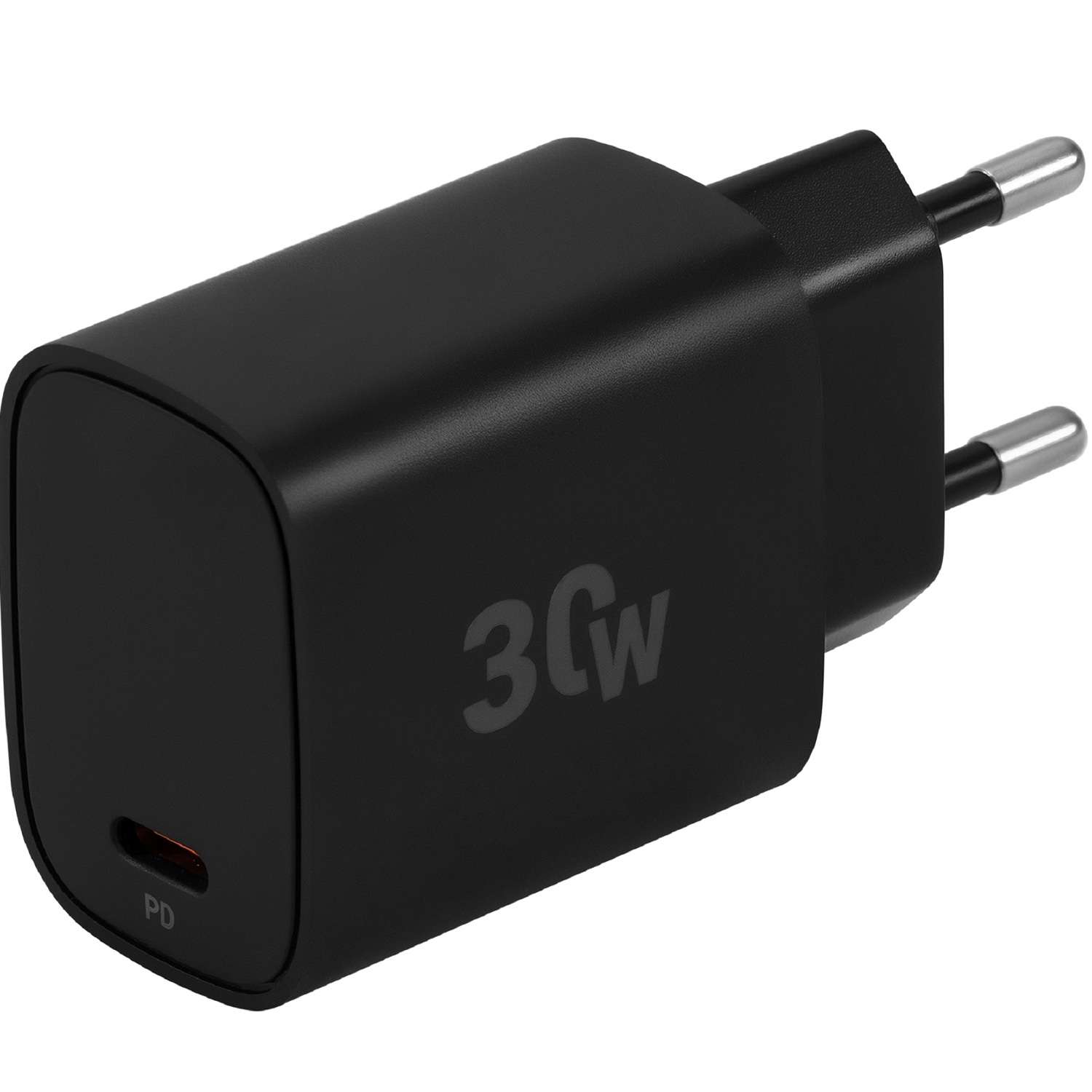Сетевое зарядное устройство Digma 30W 3A универсальное черный - фото 2