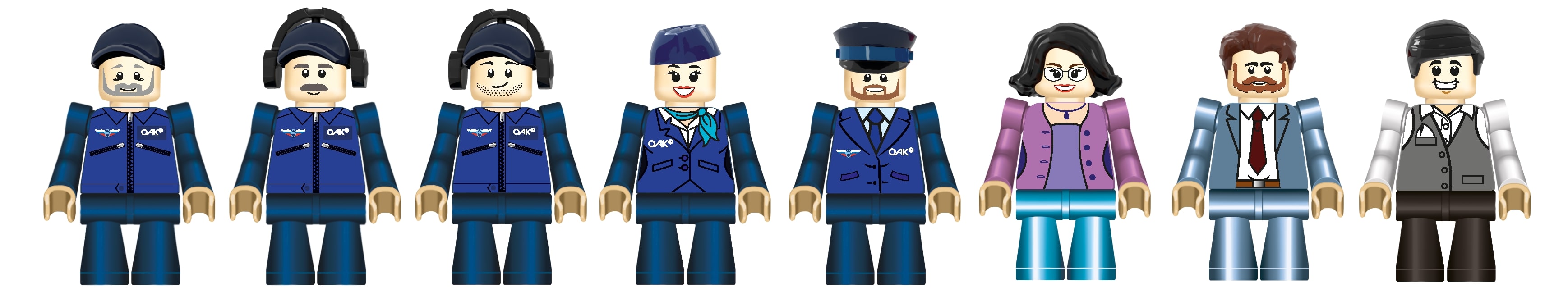 Конструктор brick labs City SJ-100 в аэропорту 939 дет. - фото 4