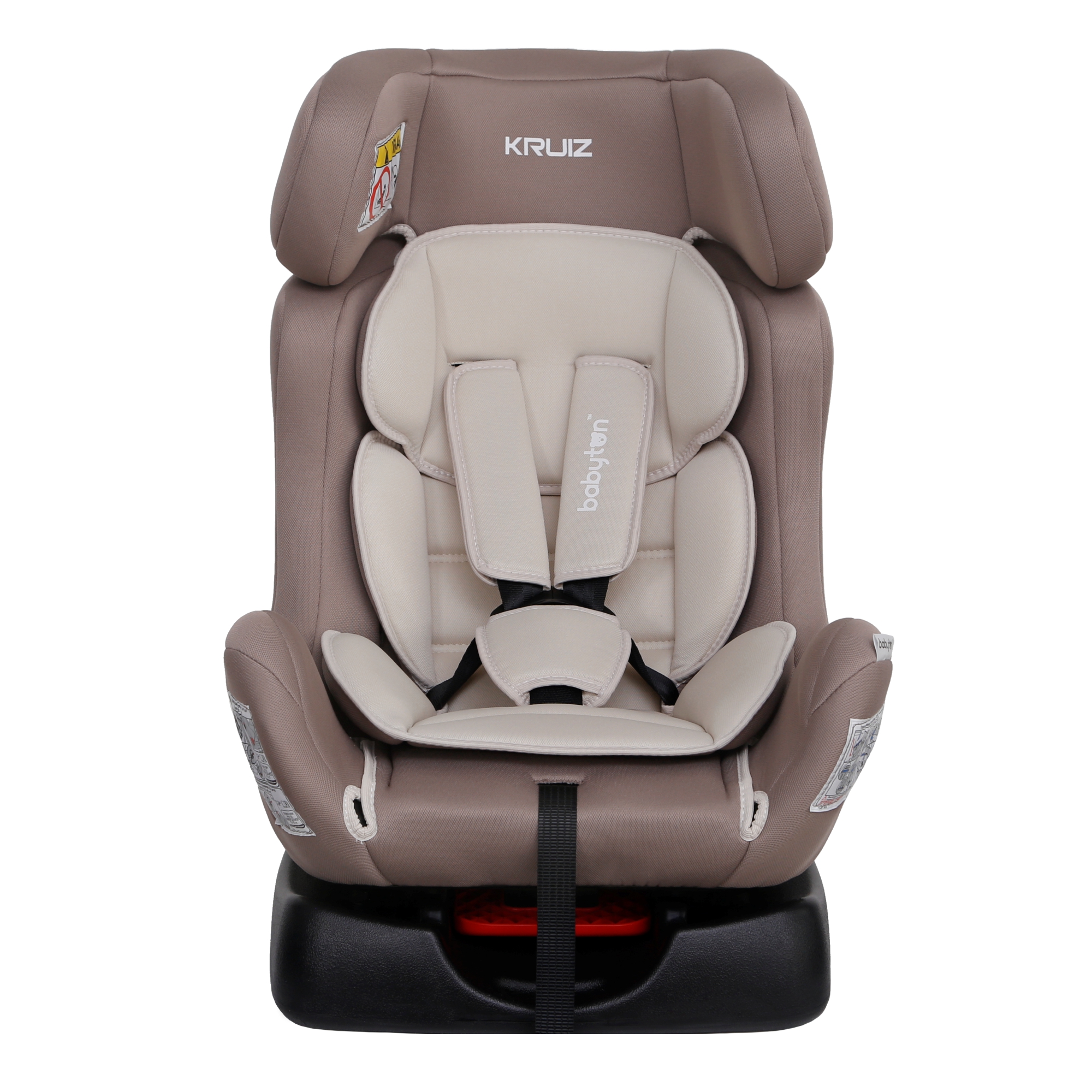 Автокресло Babyton Kruiz Mokko 0+/1/2 (0-25 кг) бежевый - фото 9