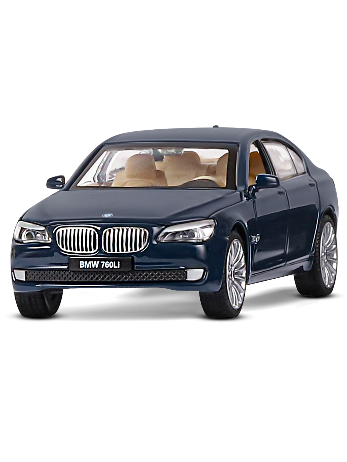 Автомобиль АВТОпанорама BMW 760 LI 1:34 JB1251035 - фото 10