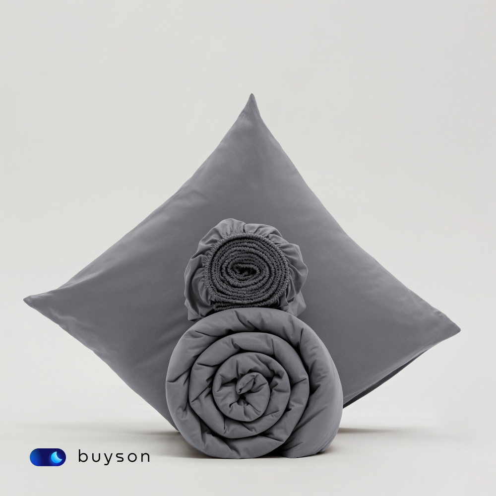 Простыня buyson BuyDream 80 x 200 см на резинке 1 шт. - фото 7