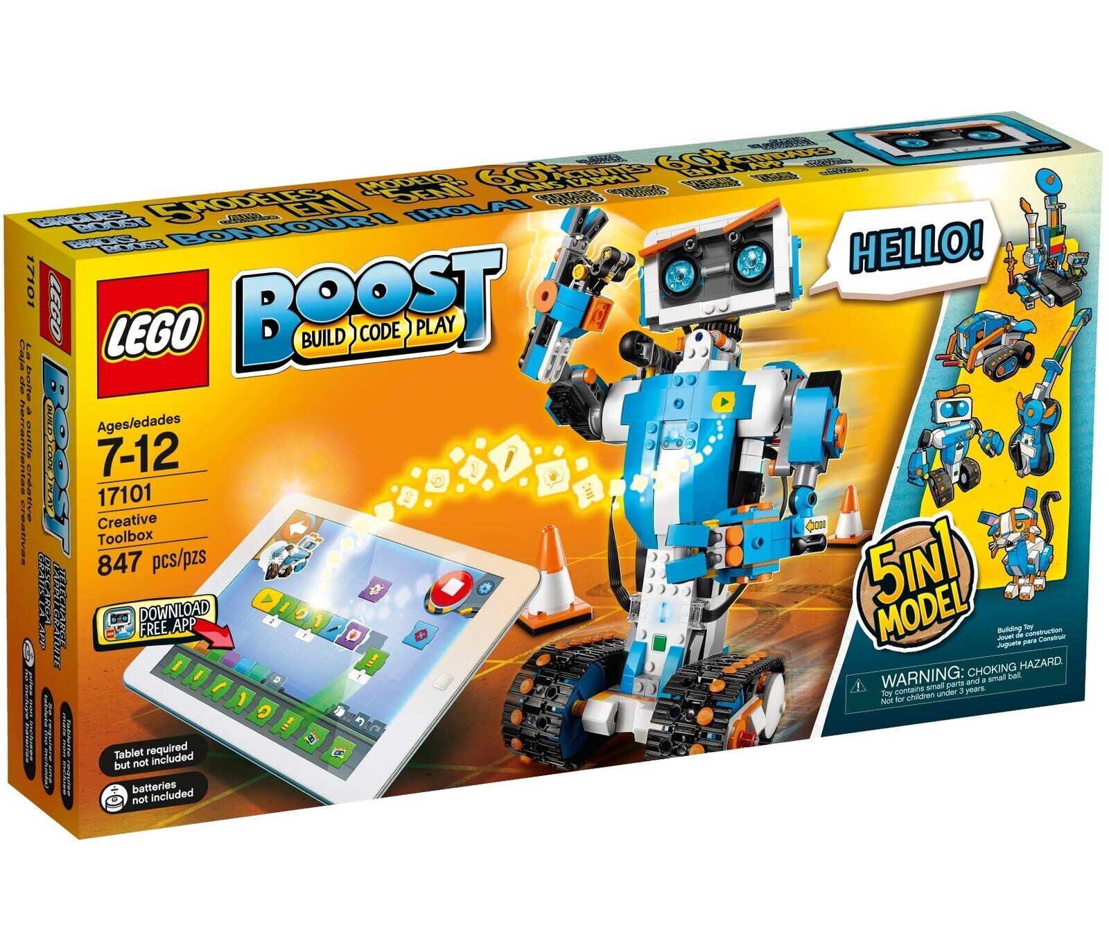 Конструктор LEGO BOOST 17101 843 дет. - фото 1