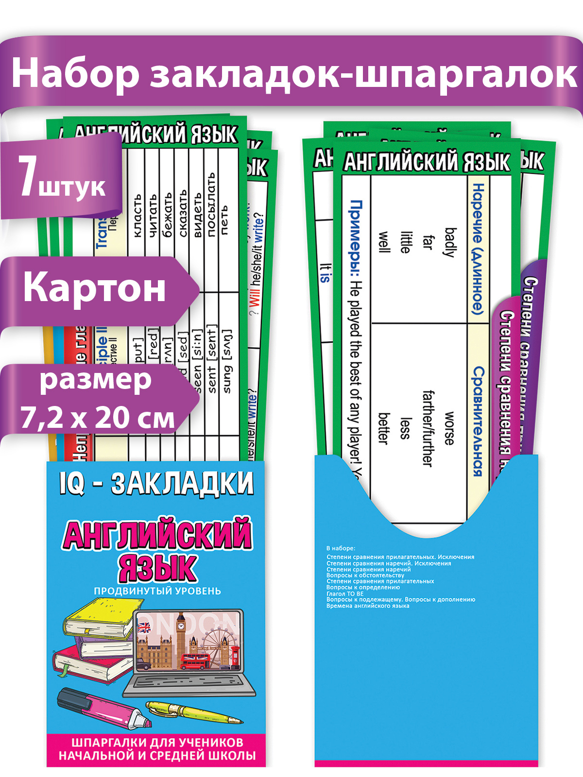Карточки HAPPY Английский язык - фото 1