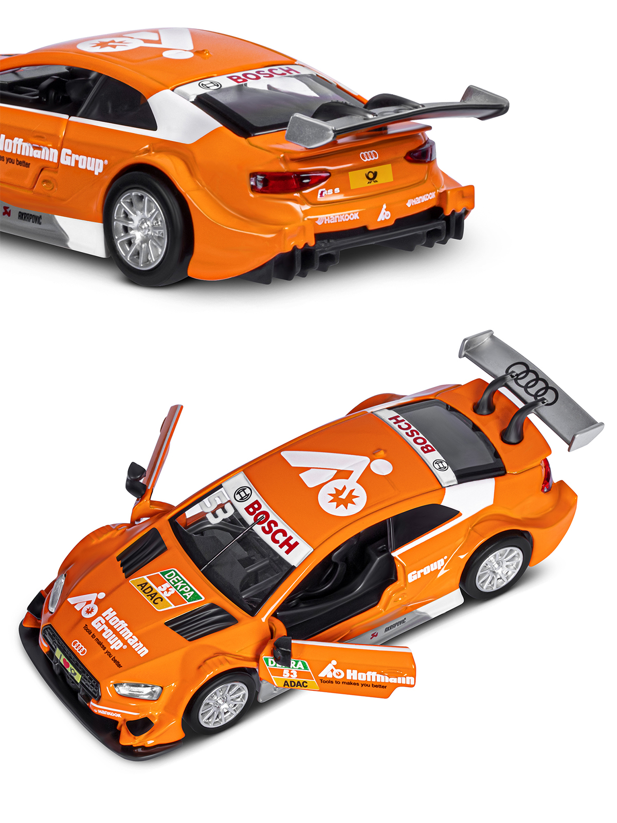 Автомобиль АВТОпанорама Audi RS5 DTM 1:43 JB1251215 - фото 9